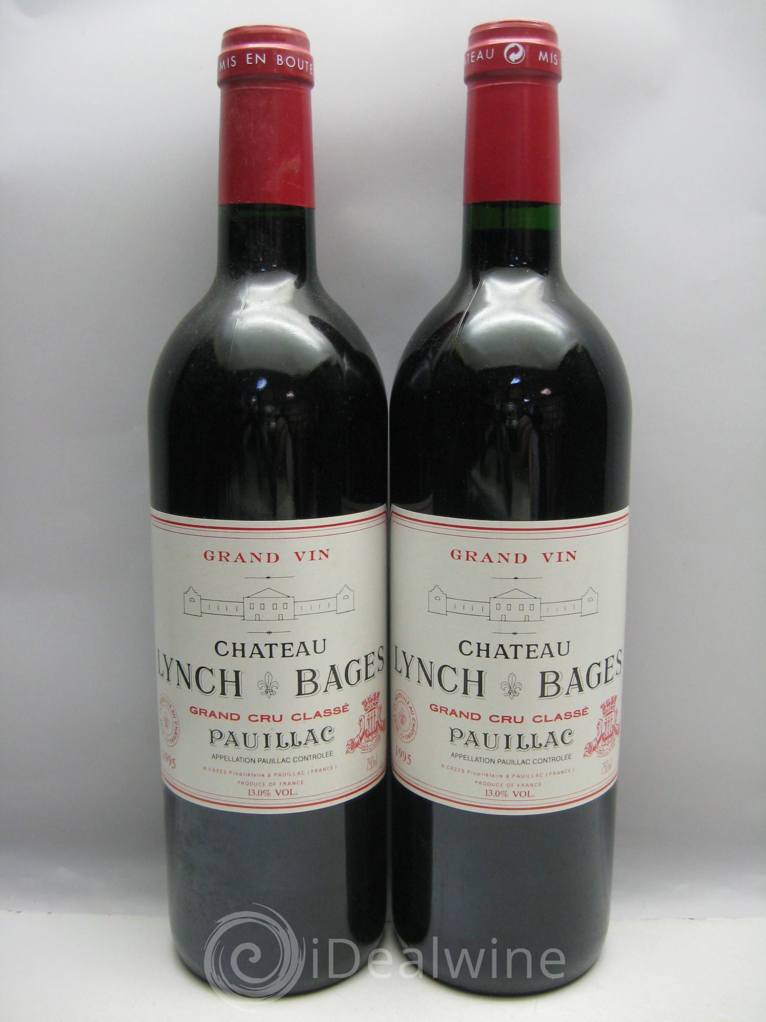 Château Lynch Bages 5ème Grand Cru Classé 1995 - Lot de 12 bouteilles - 5