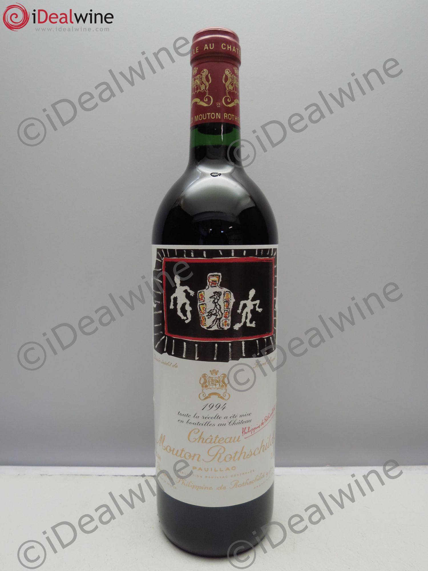 Château Mouton Rothschild 1er Grand Cru Classé 1994 - Lot de 1 bouteille - 0
