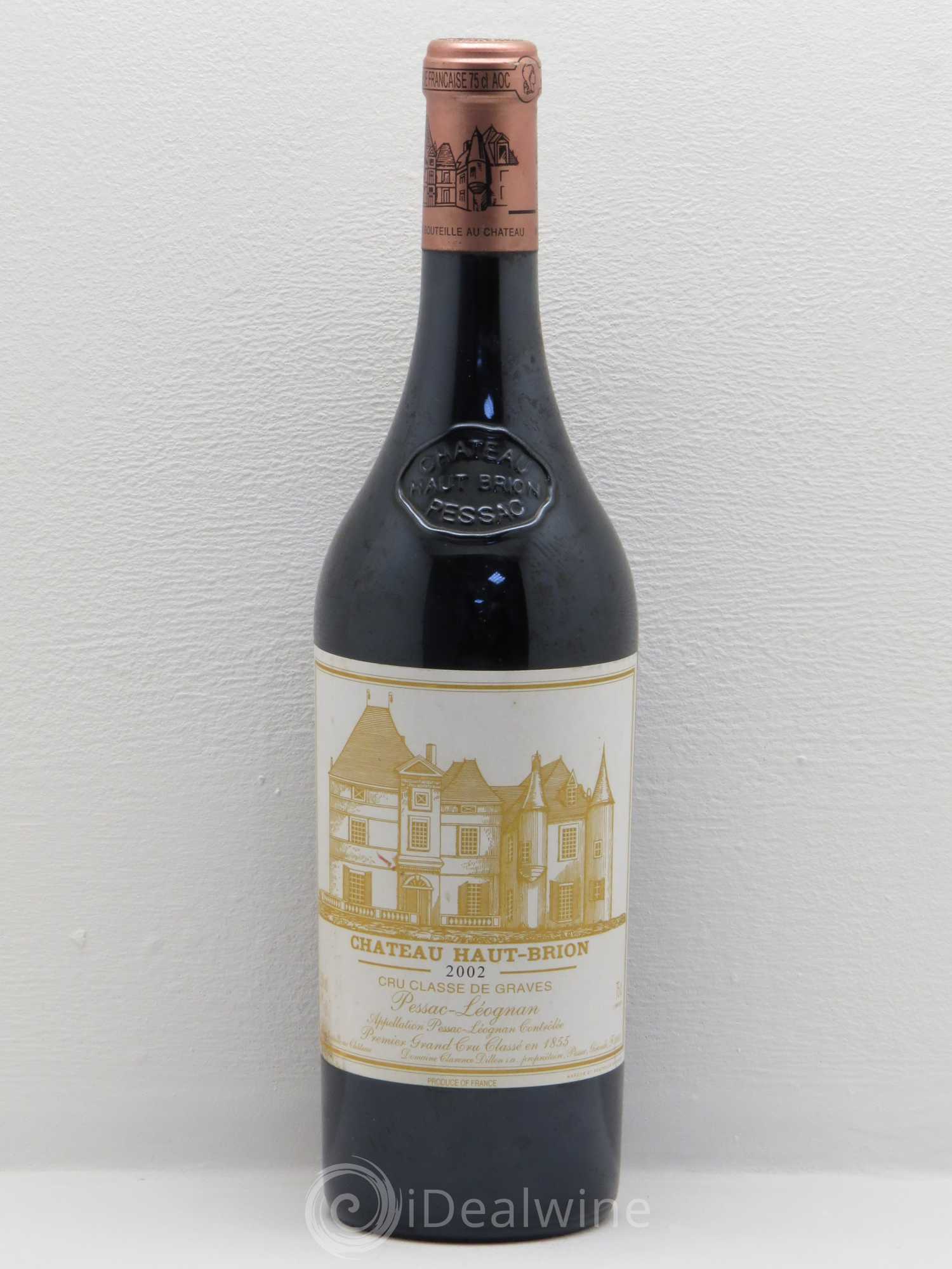 Château Haut Brion 1er Grand Cru Classé 2002 - Lot de 1 bouteille - 0