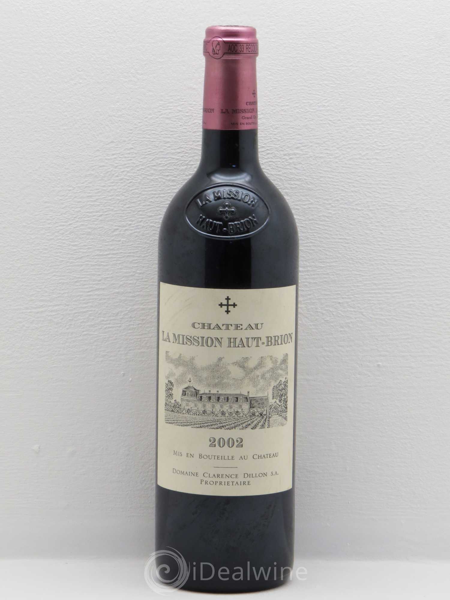 Château la Mission Haut-Brion Cru Classé de Graves 2002 - Lot de 1 bouteille - 0