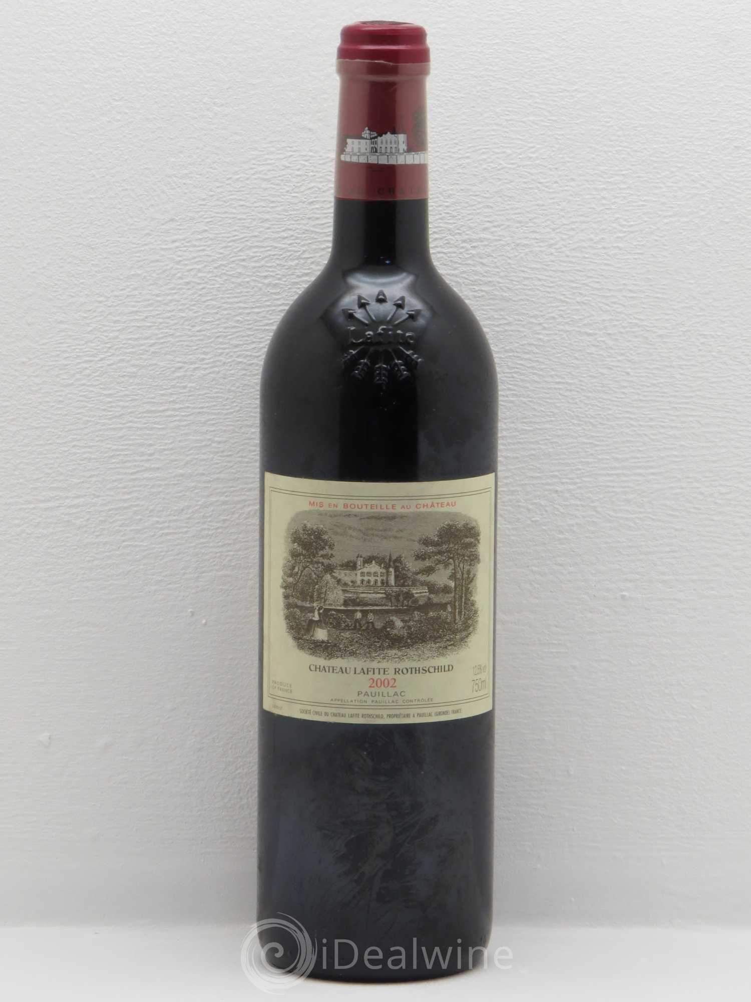 Château Lafite Rothschild 1er Grand Cru Classé 2002 - Lot de 1 bouteille - 0