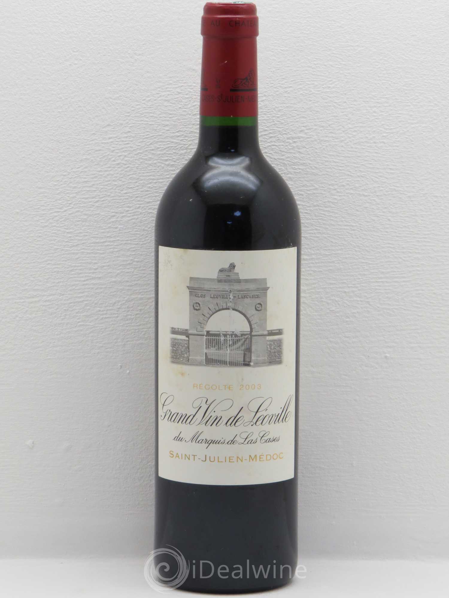 Château Léoville Las Cases 2ème Grand Cru Classé 2003 - Lot de 1 bouteille - 0