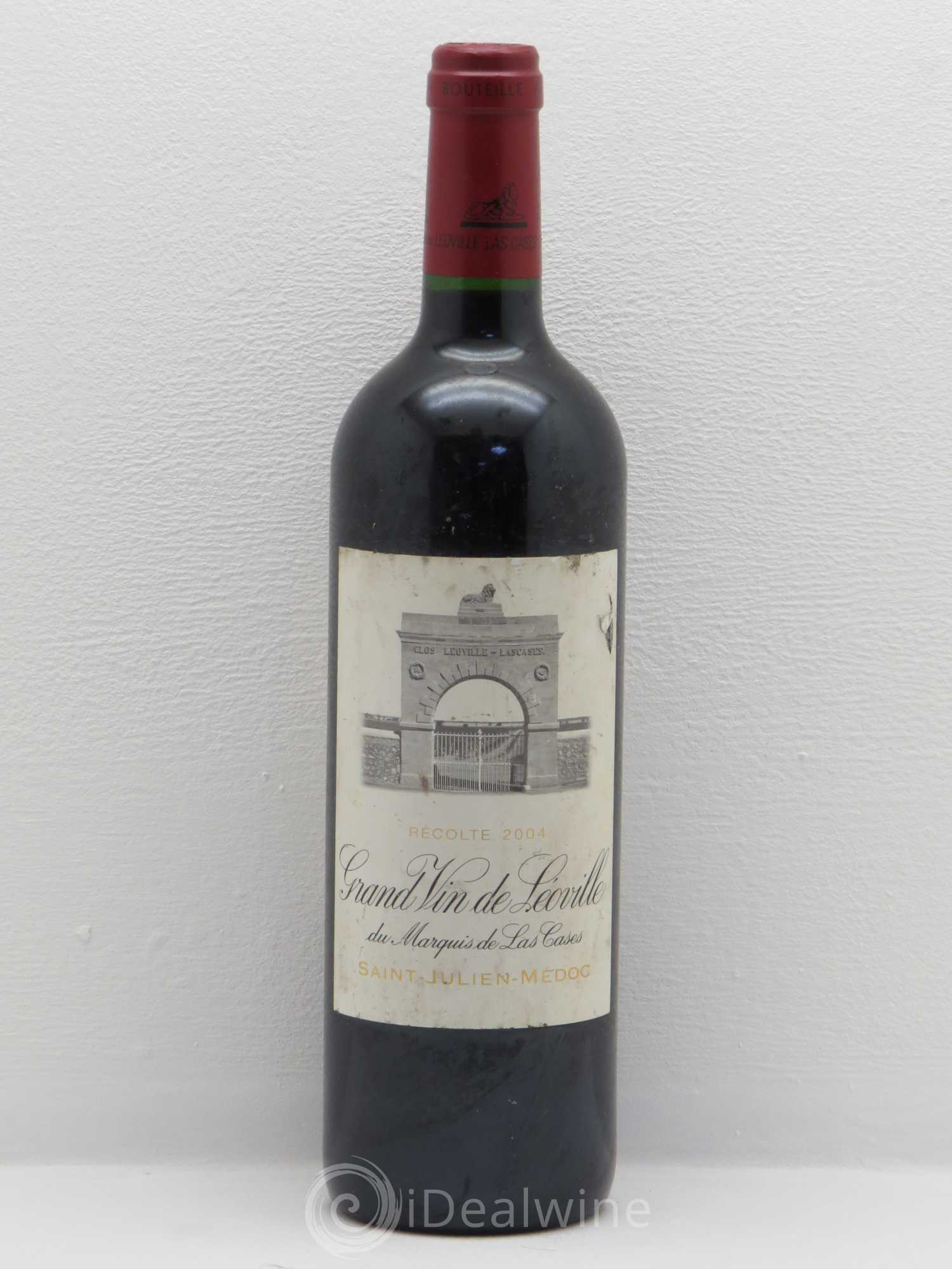 Château Léoville Las Cases 2ème Grand Cru Classé 2004 - Lot de 1 bouteille - 0