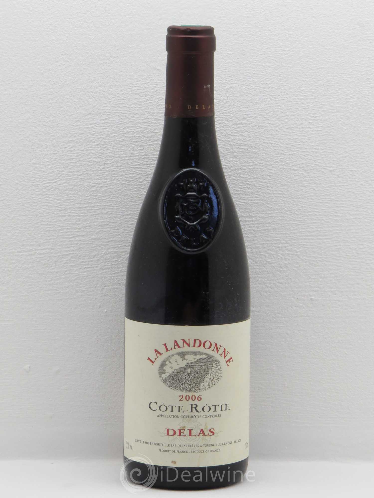 Côte-Rôtie La Landonne Delas Frères 2006 - Lot de 1 bouteille - 0