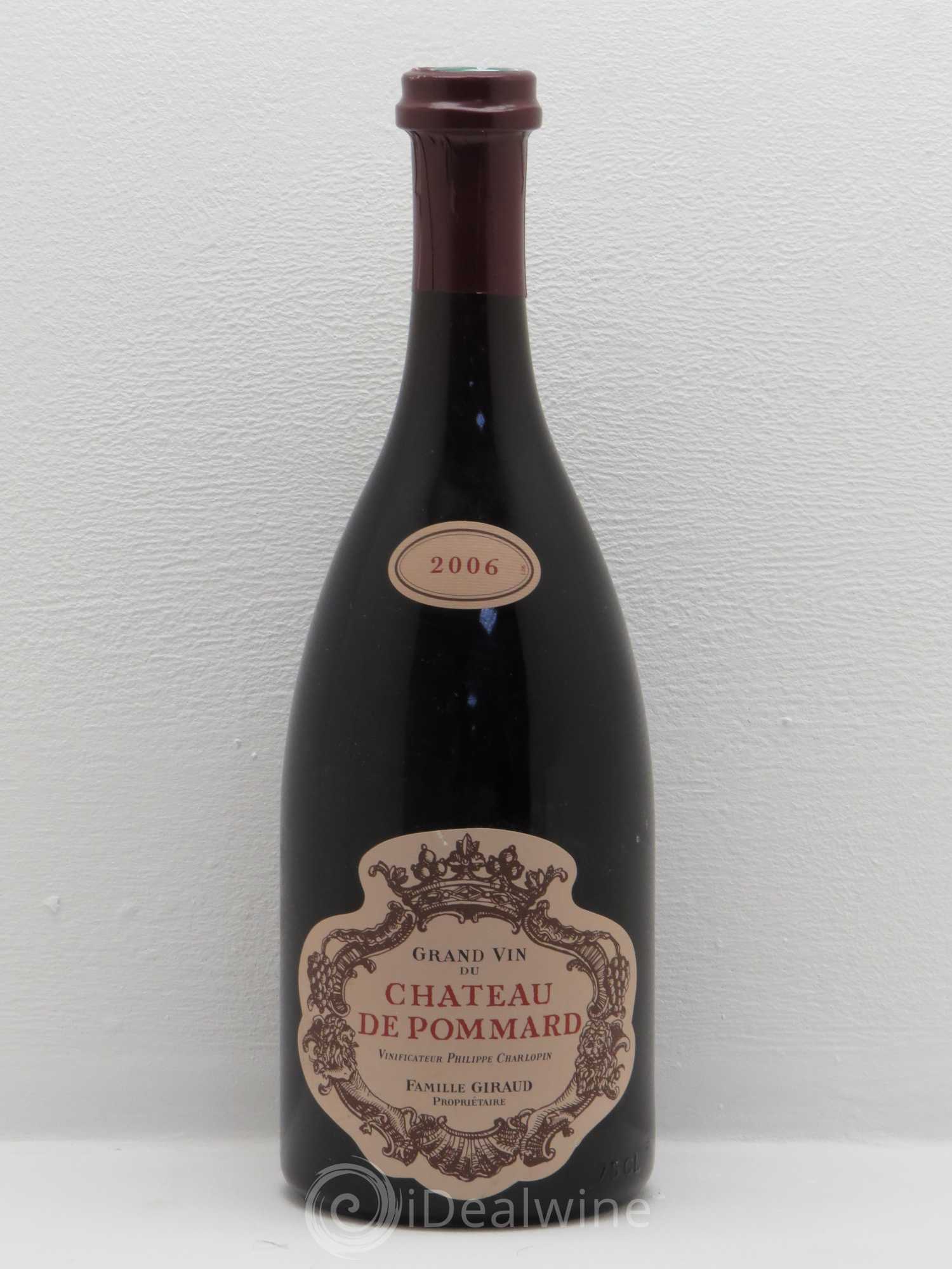 Pommard Château de Pommard 2006 - Lot de 1 bouteille - 0