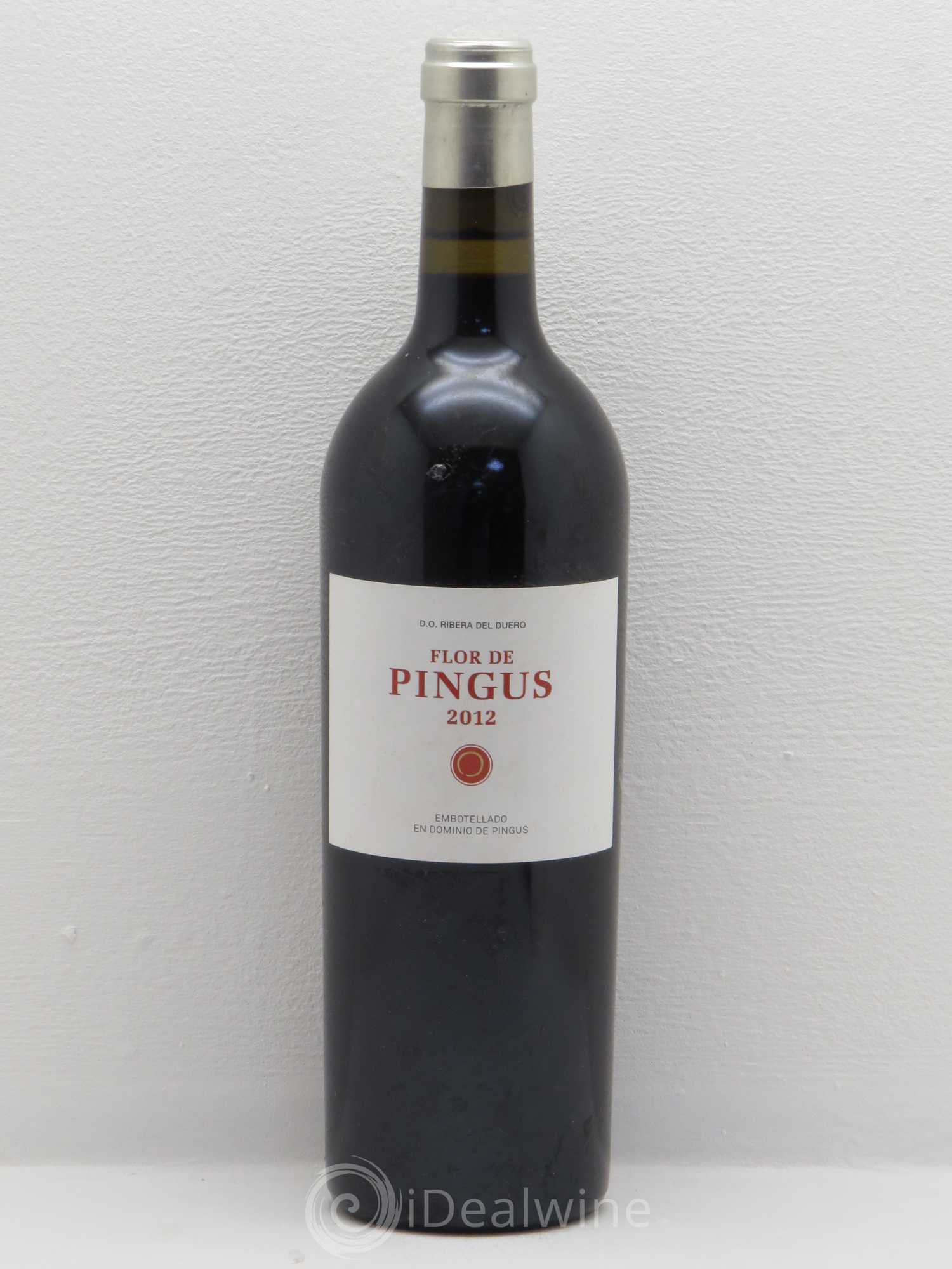 Ribera Del Duero Flor de Pingus Dominio de Pingus - Peter Sisseck 2012 - Lot de 1 bouteille - 0