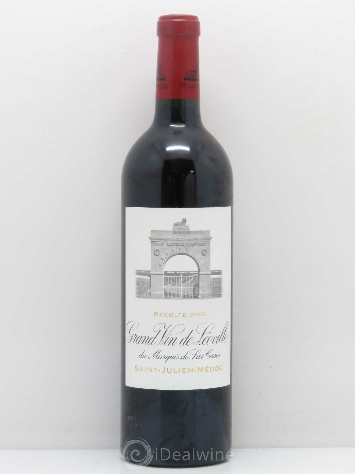 Château Léoville Las Cases 2ème Grand Cru Classé 2008 - Lot de 1 bouteille - 0