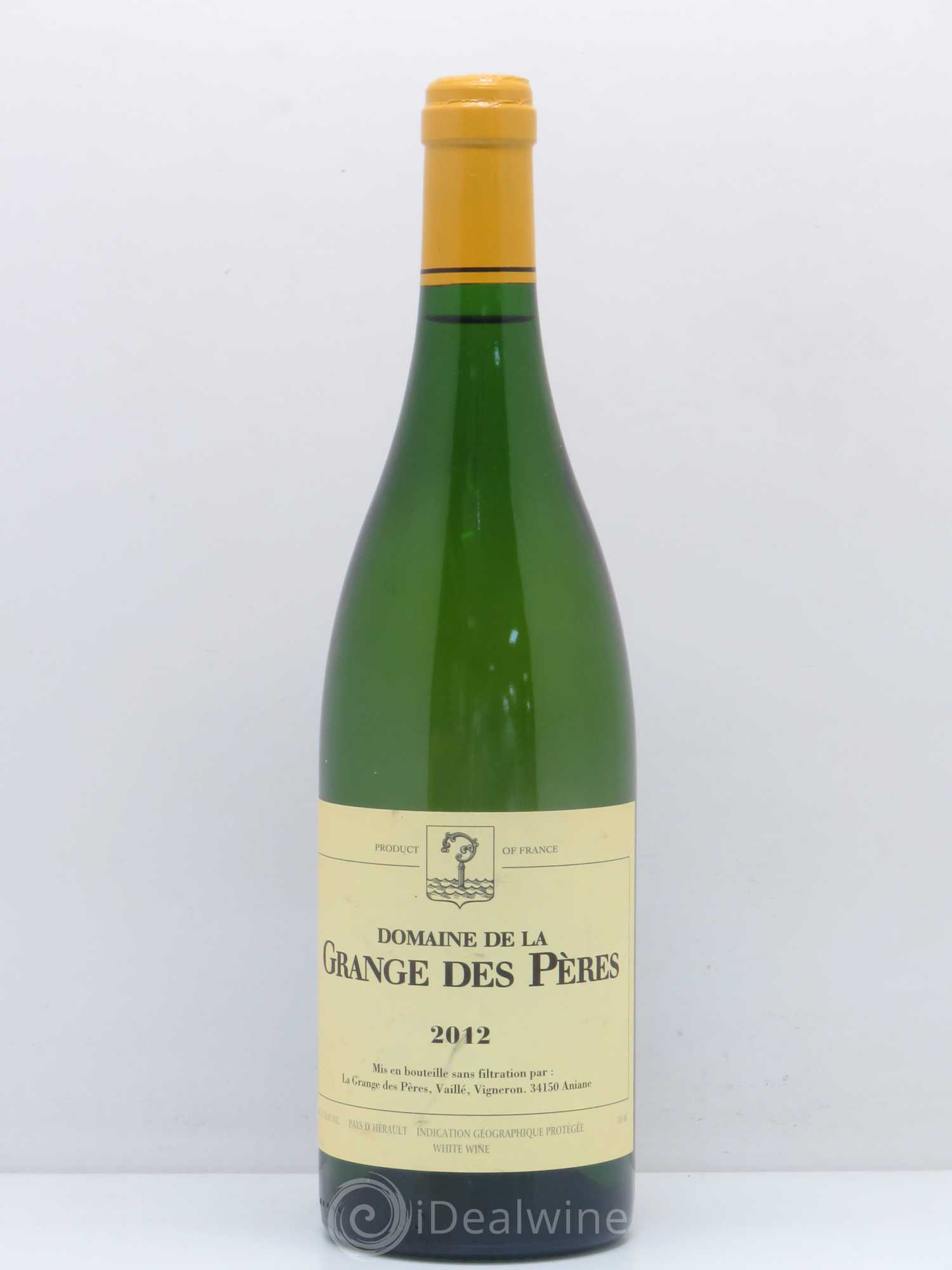 Pays d'Hérault Grange des Pères Laurent Vaillé 2012 - Lot de 1 bouteille - 0