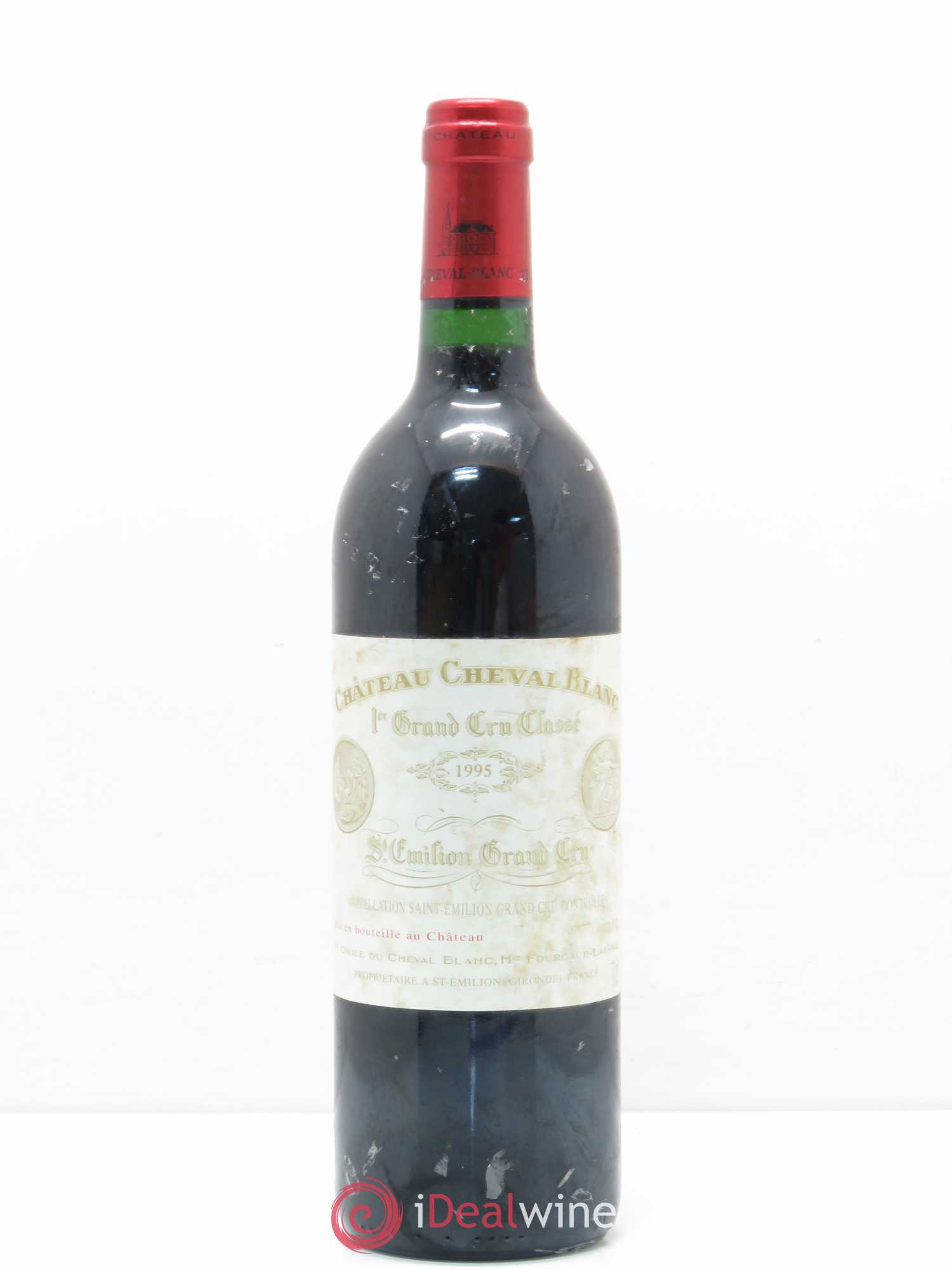 Château Cheval Blanc 1er Grand Cru Classé A 1995 - Lot de 1 bouteille - 0