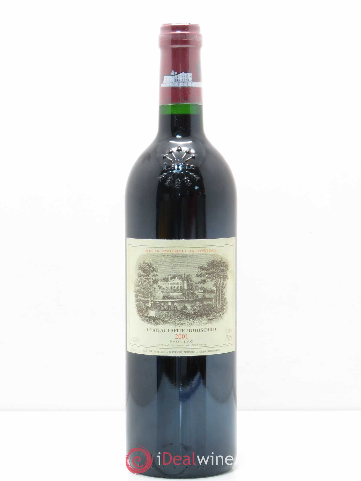 Château Lafite Rothschild 1er Grand Cru Classé 2001 - Lot de 1 bouteille - 0