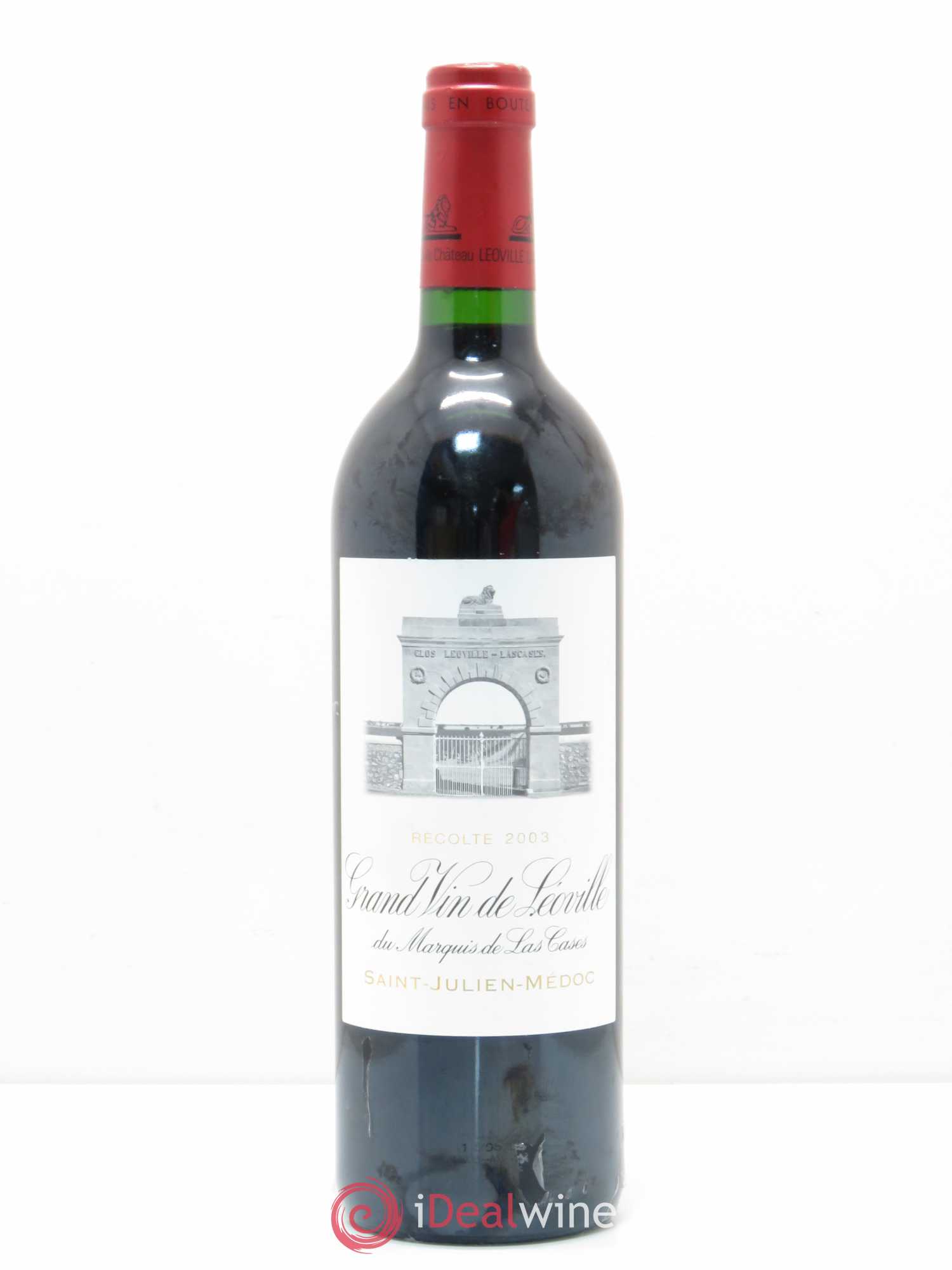 Château Léoville Las Cases 2ème Grand Cru Classé 2003 - Lot de 1 bouteille - 0