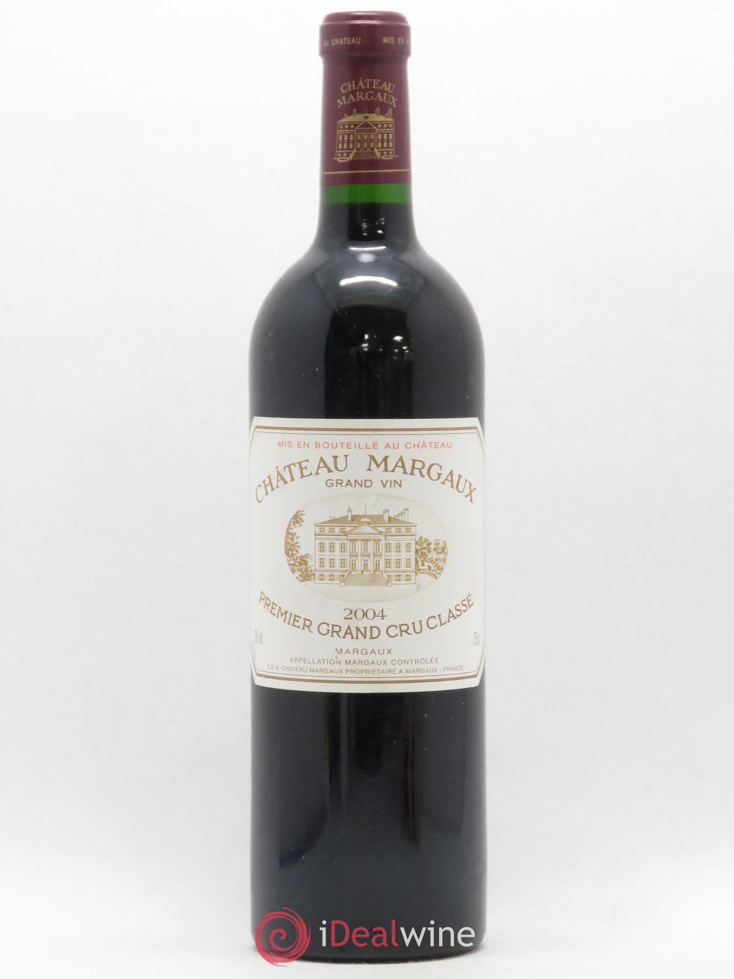 Château Margaux 1er Grand Cru Classé 2004 - Lot de 1 bouteille - 0