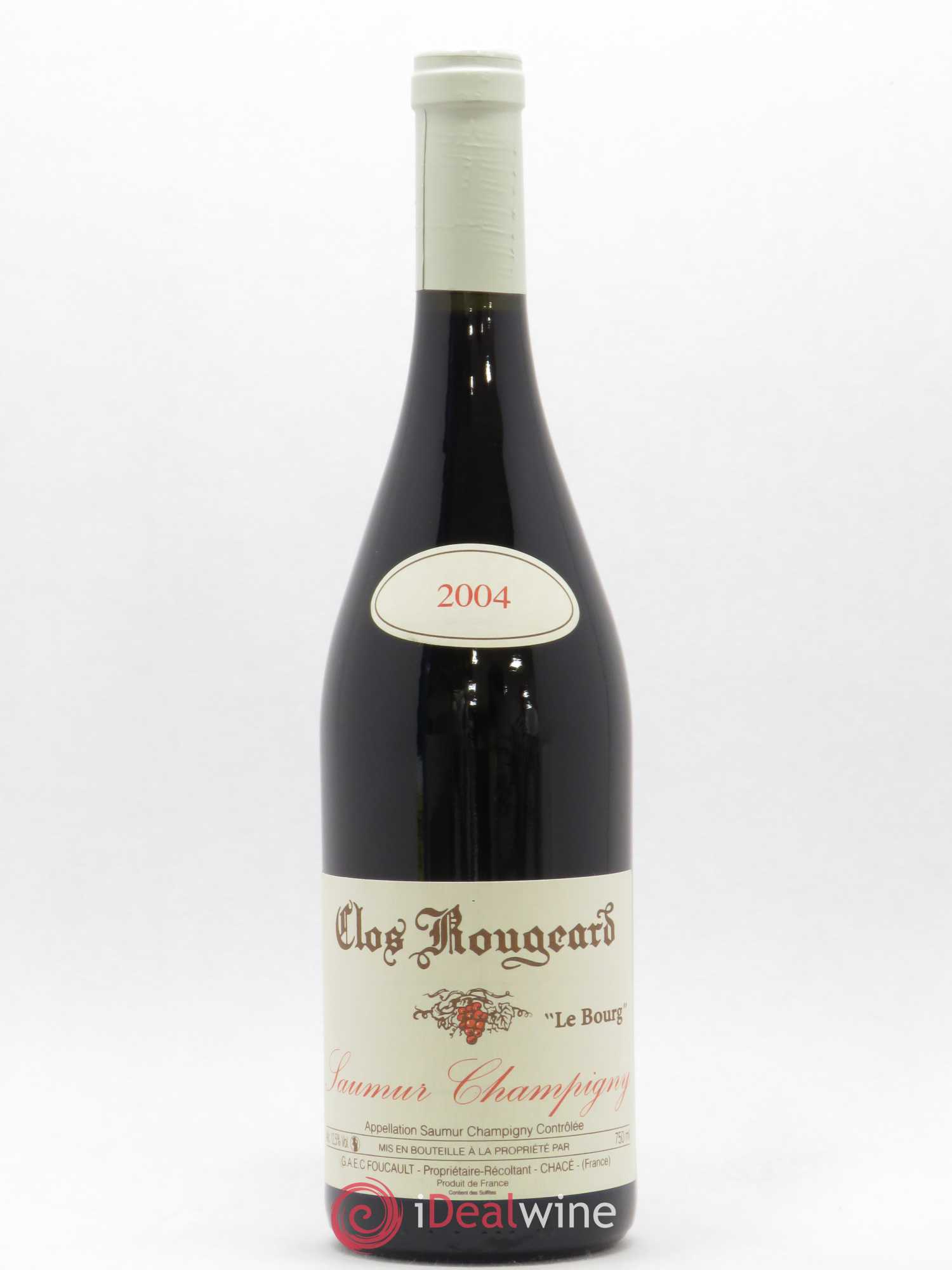 Saumur-Champigny Le Bourg Clos Rougeard 2004 - Lot de 1 bouteille - 0
