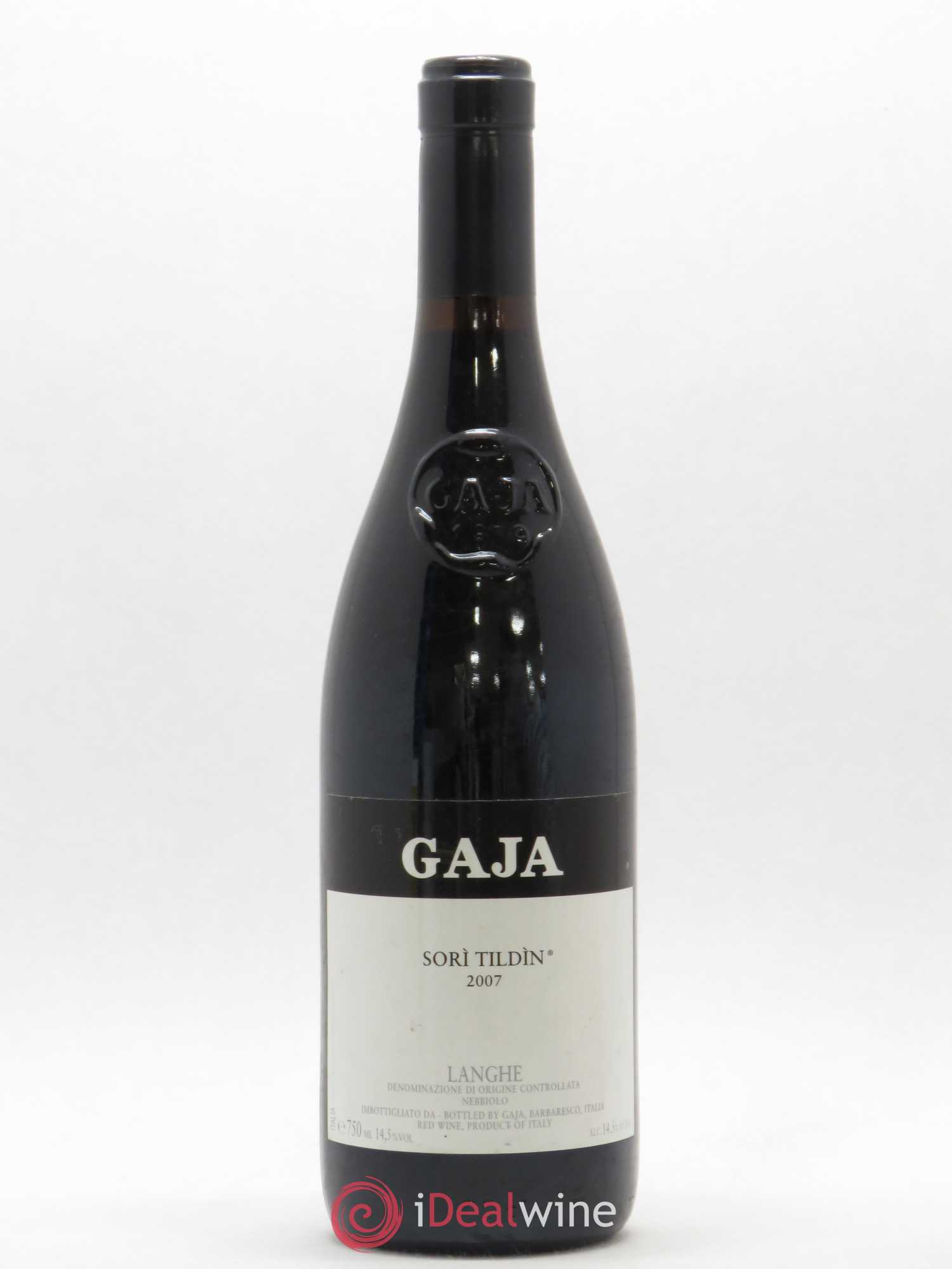 Langhe Sorì Tildìn Gaja 2007 - Lot de 1 bouteille - 0