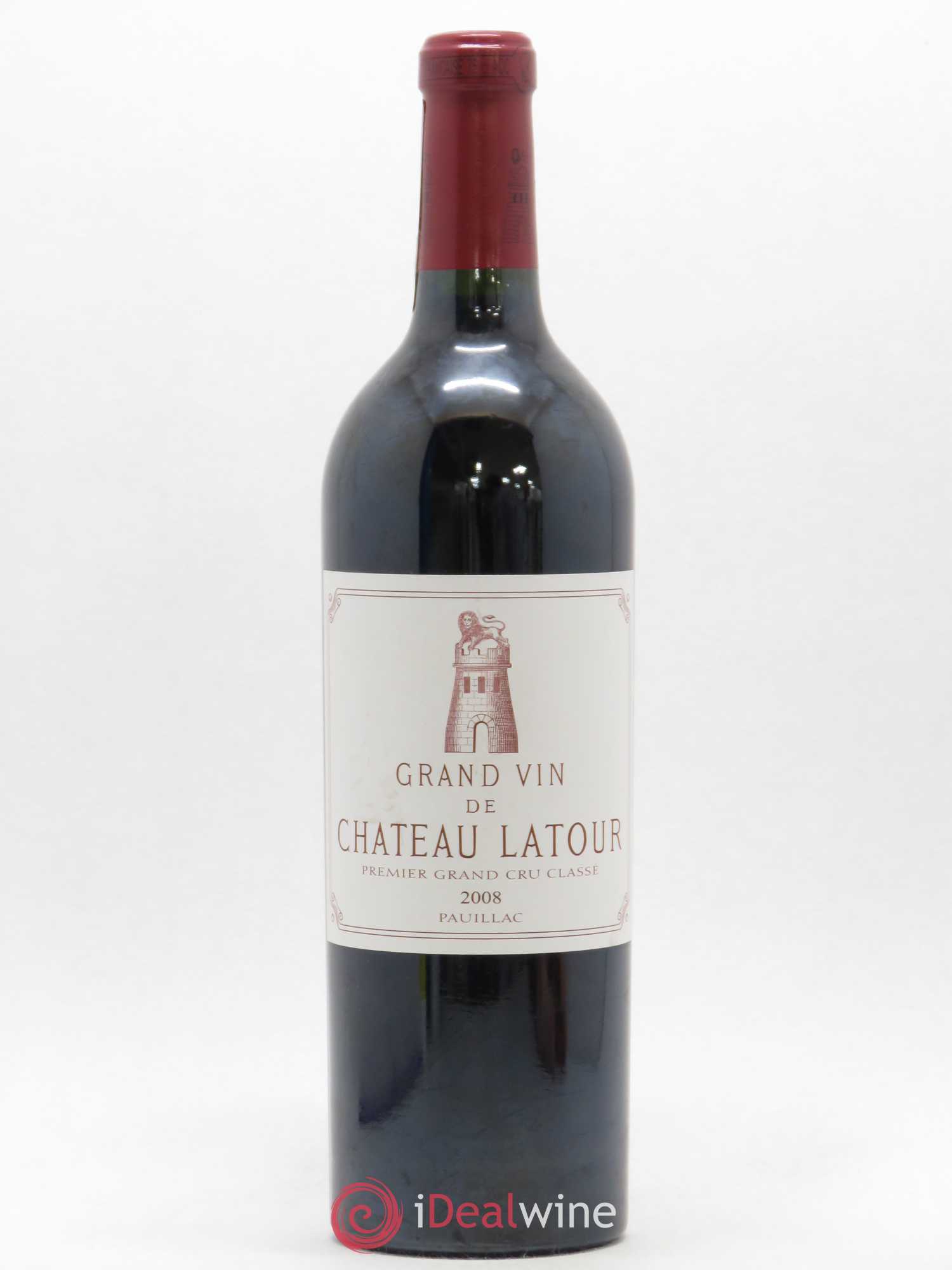 Château Latour 1er Grand Cru Classé 2008 - Lot de 1 bouteille - 0