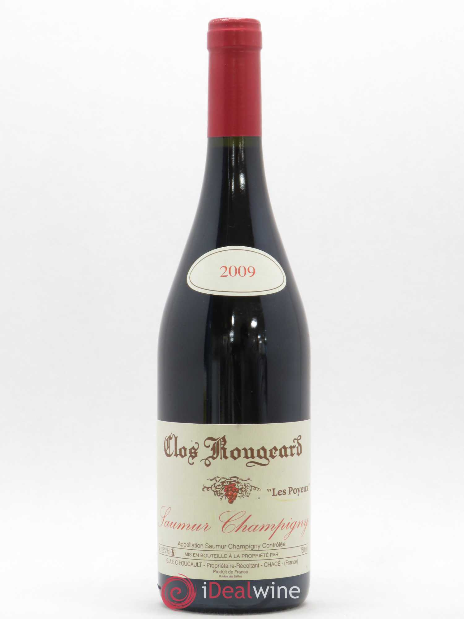 Saumur-Champigny Les Poyeux Clos Rougeard 2009 - Lot de 1 bouteille - 0