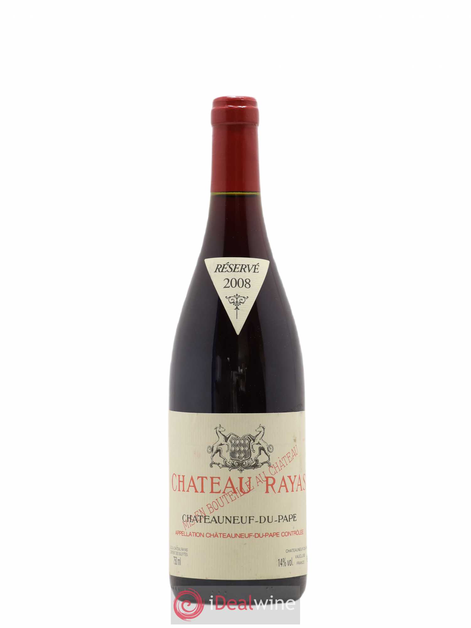 Châteauneuf-du-Pape Château Rayas Emmanuel Reynaud 2008 - Lot de 1 bouteille - 0