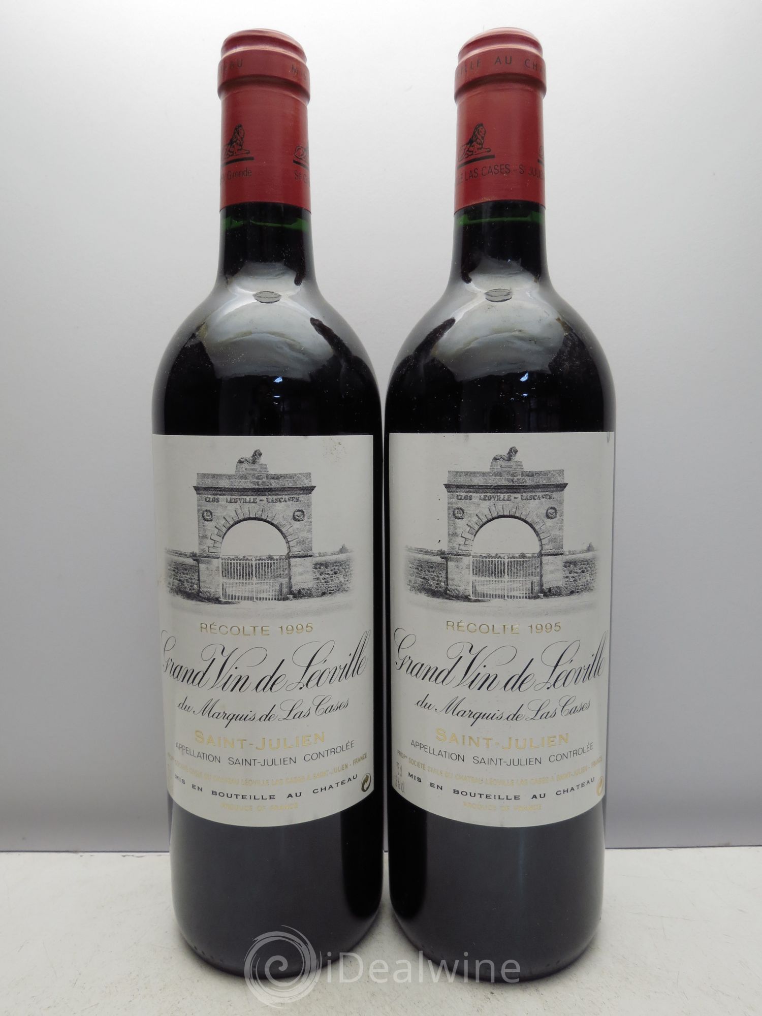 Château Léoville Las Cases 2ème Grand Cru Classé 1995 - Lot de 12 bouteilles - 1
