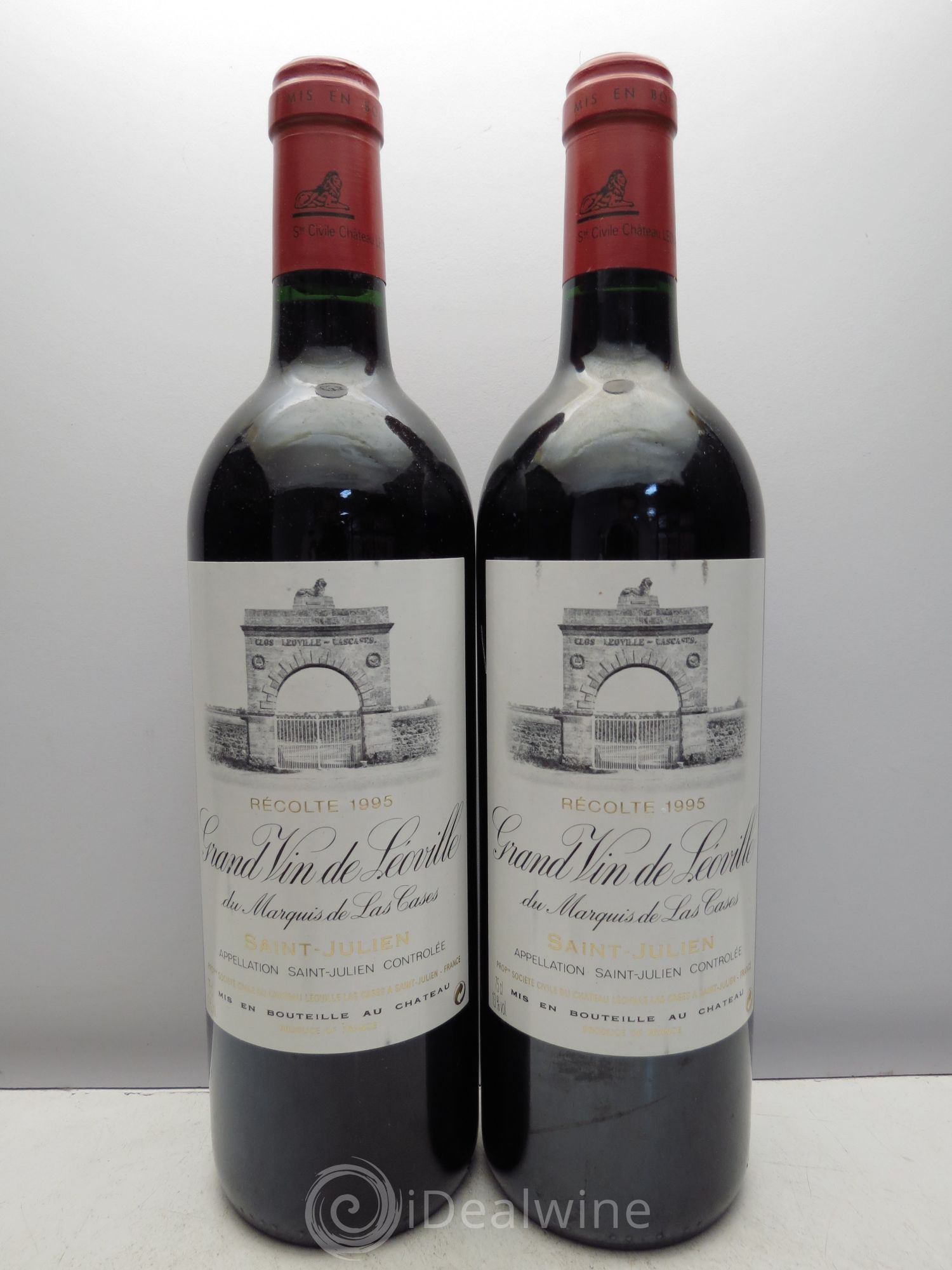 Château Léoville Las Cases 2ème Grand Cru Classé 1995 - Lot de 12 bouteilles - 2