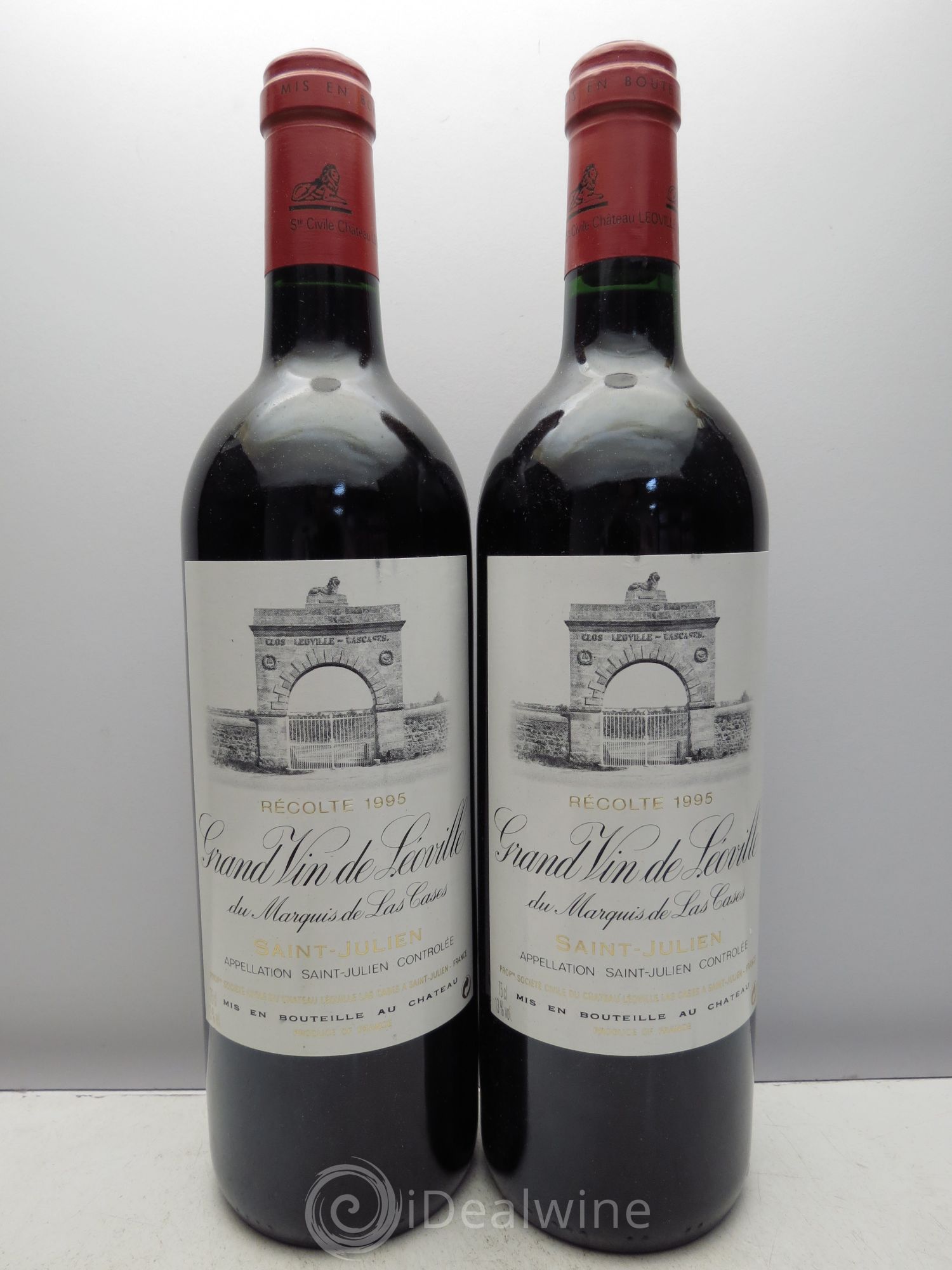 Château Léoville Las Cases 2ème Grand Cru Classé 1995 - Lot de 12 bouteilles - 4