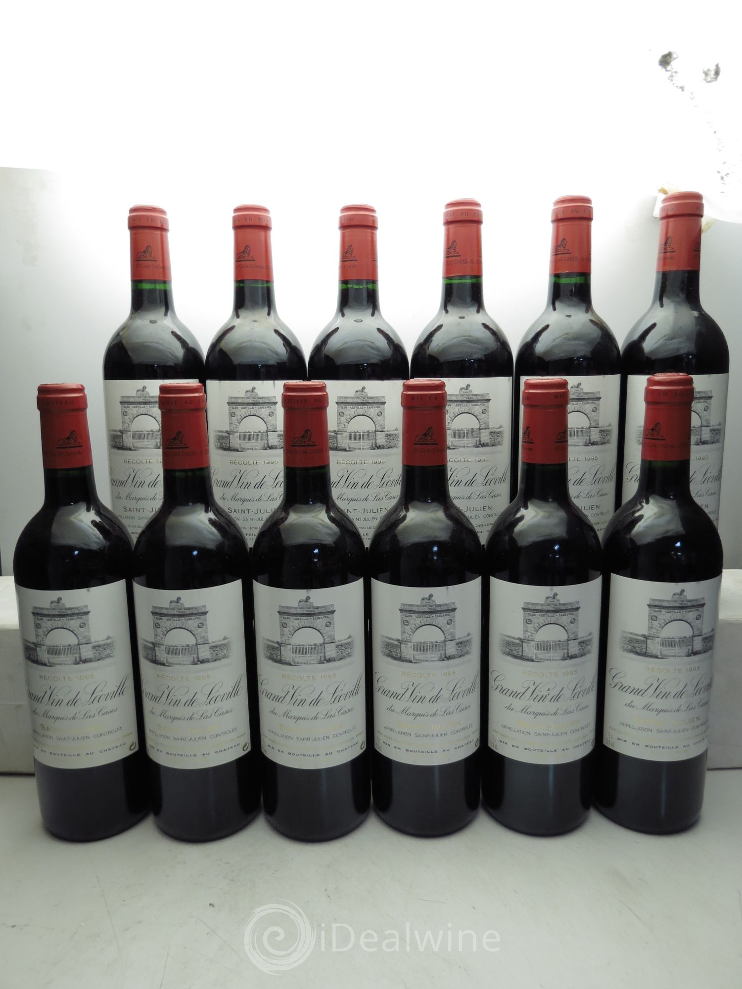 Château Léoville Las Cases 2ème Grand Cru Classé 1995 - Lot de 12 bouteilles - 0