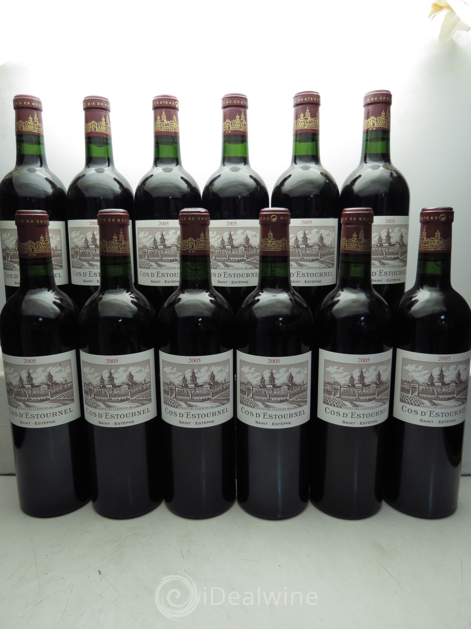 Cos d'Estournel 2ème Grand Cru Classé 2005 - Lot de 12 bouteilles - 0