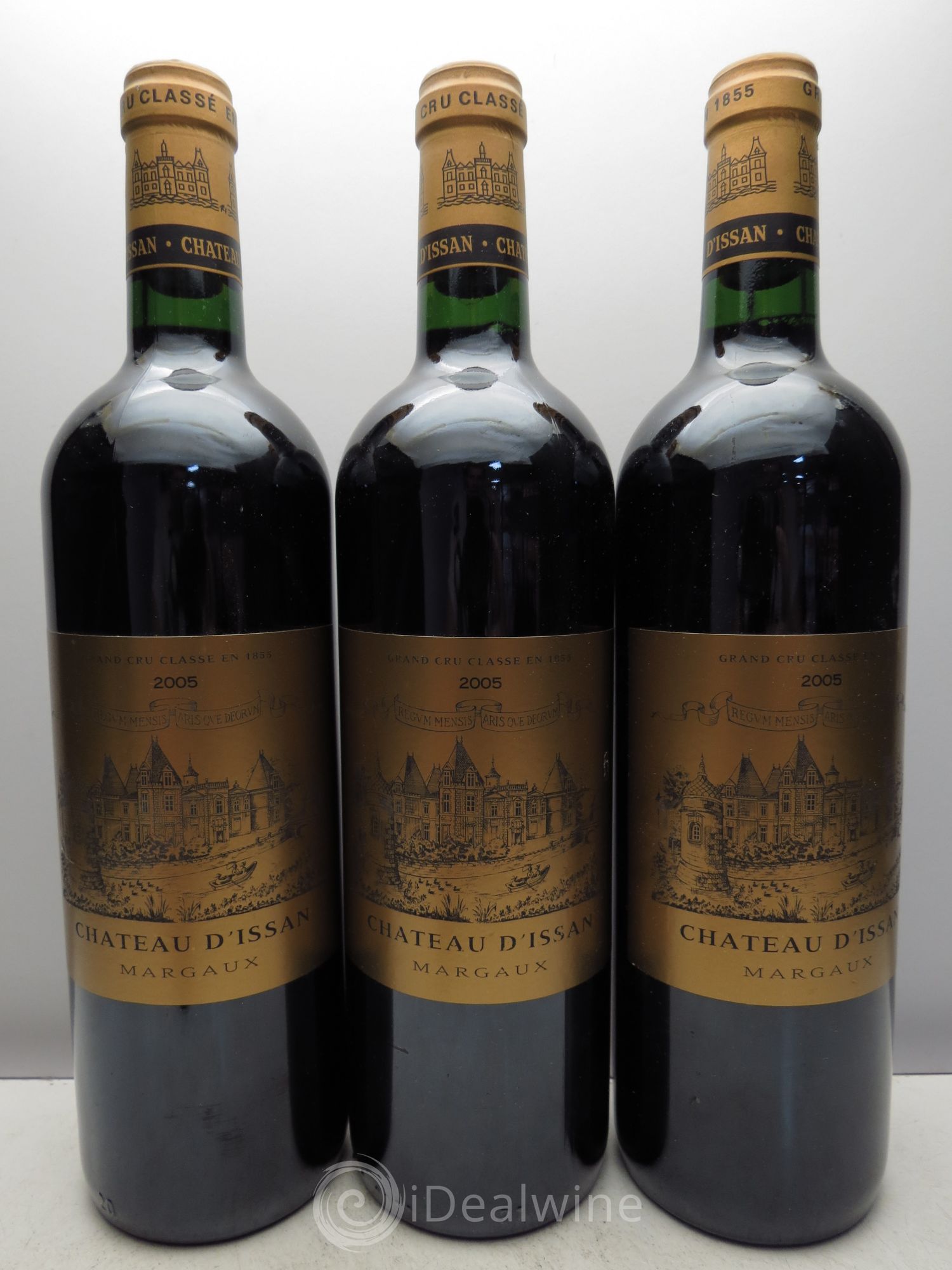 Château d'Issan 3ème Grand Cru Classé 2005 - Lot de 3 bouteilles - 0