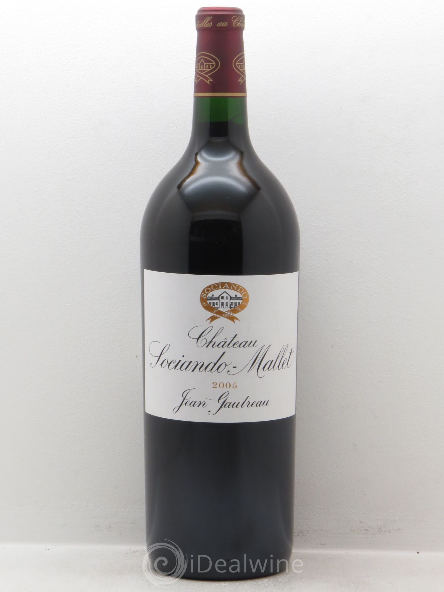 Château Sociando Mallet 2005 - Lot de 1 magnum - 0
