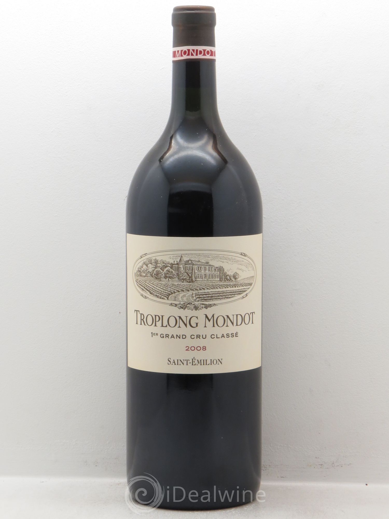 Château Troplong Mondot 1er Grand Cru Classé B 2008 - Lot de 1 magnum - 0