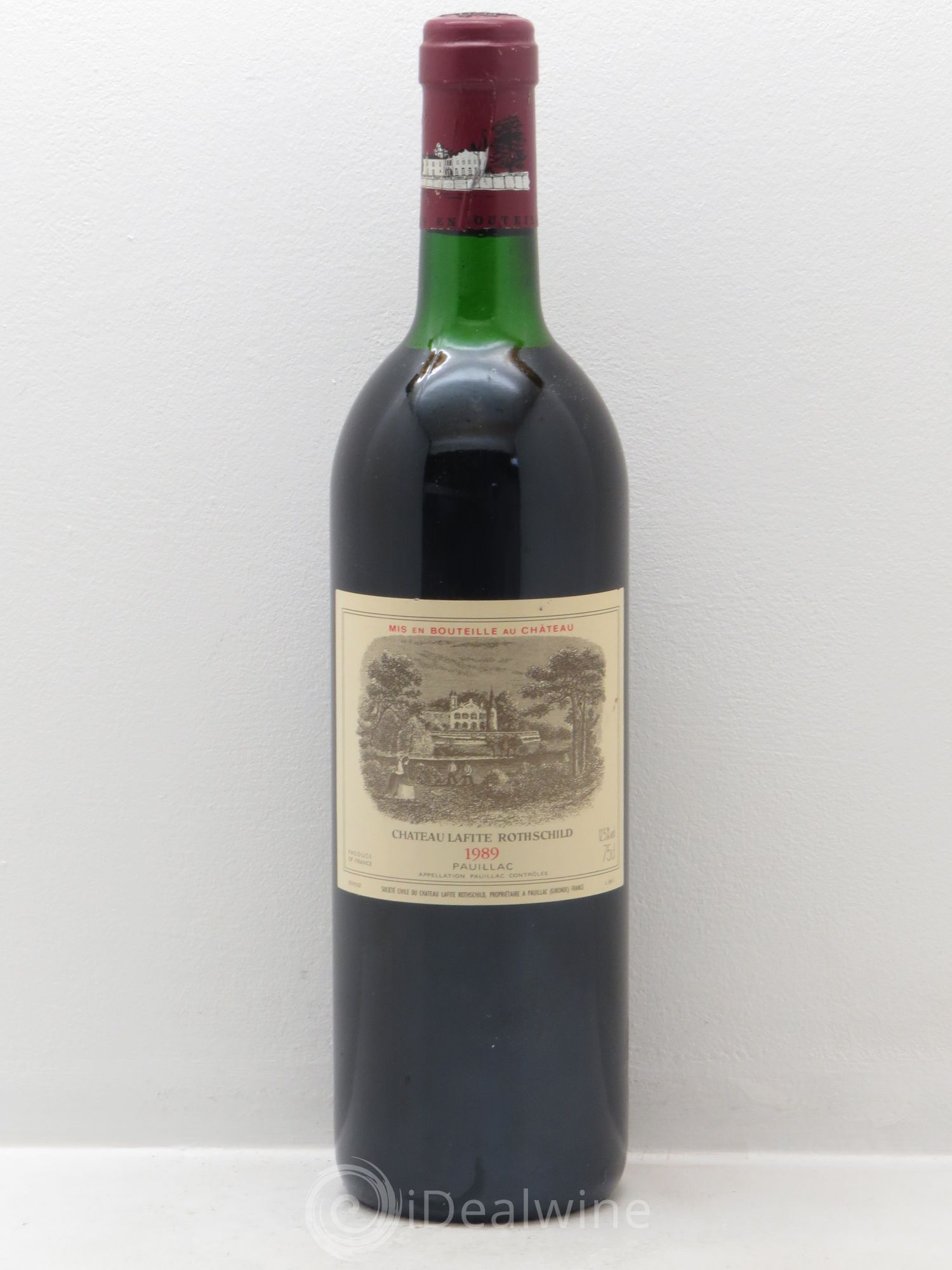 Château Lafite Rothschild 1er Grand Cru Classé 1989 - Lot de 1 bouteille - 0