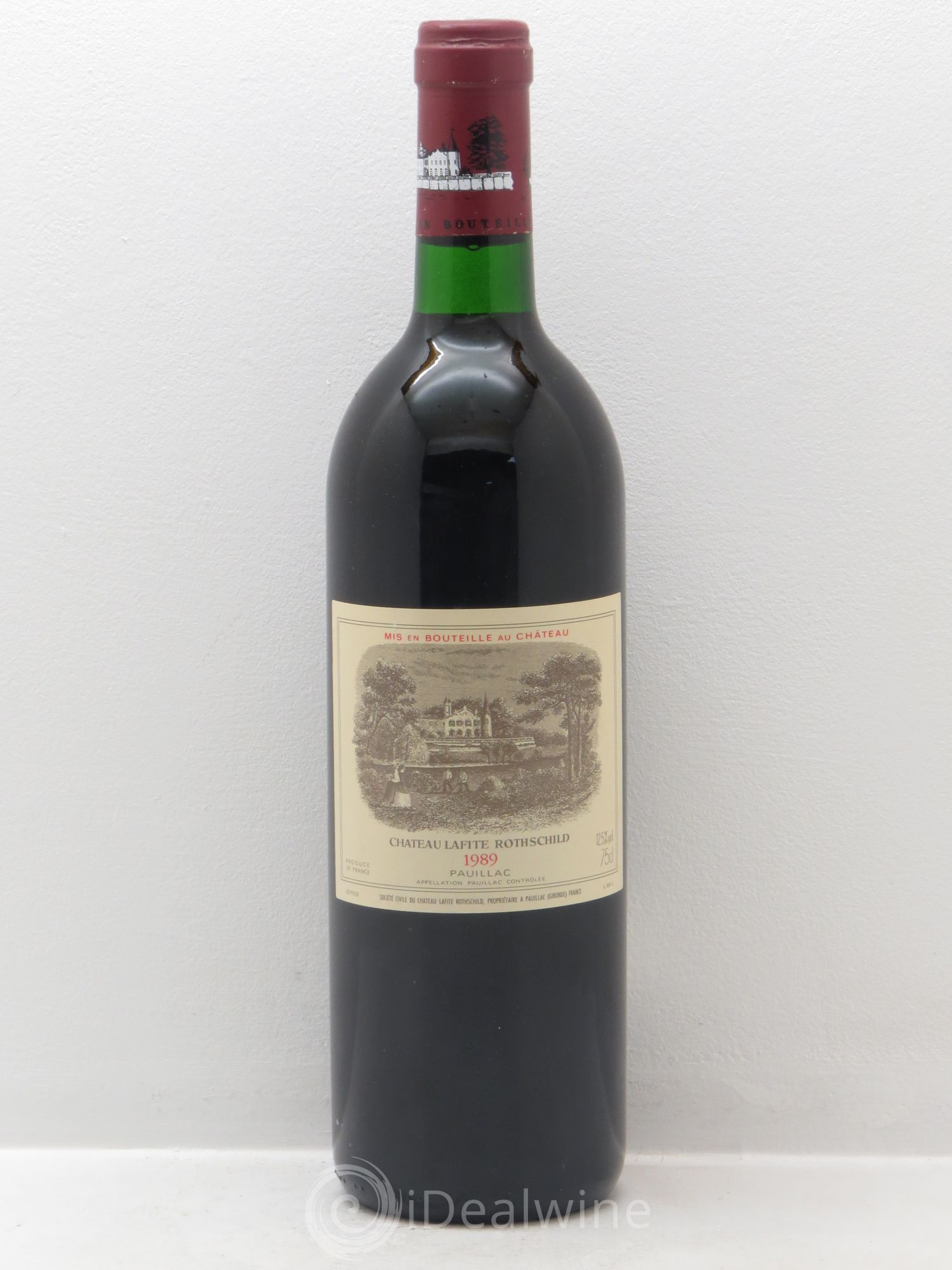 Château Lafite Rothschild 1er Grand Cru Classé 1989 - Lot de 1 bouteille - 0