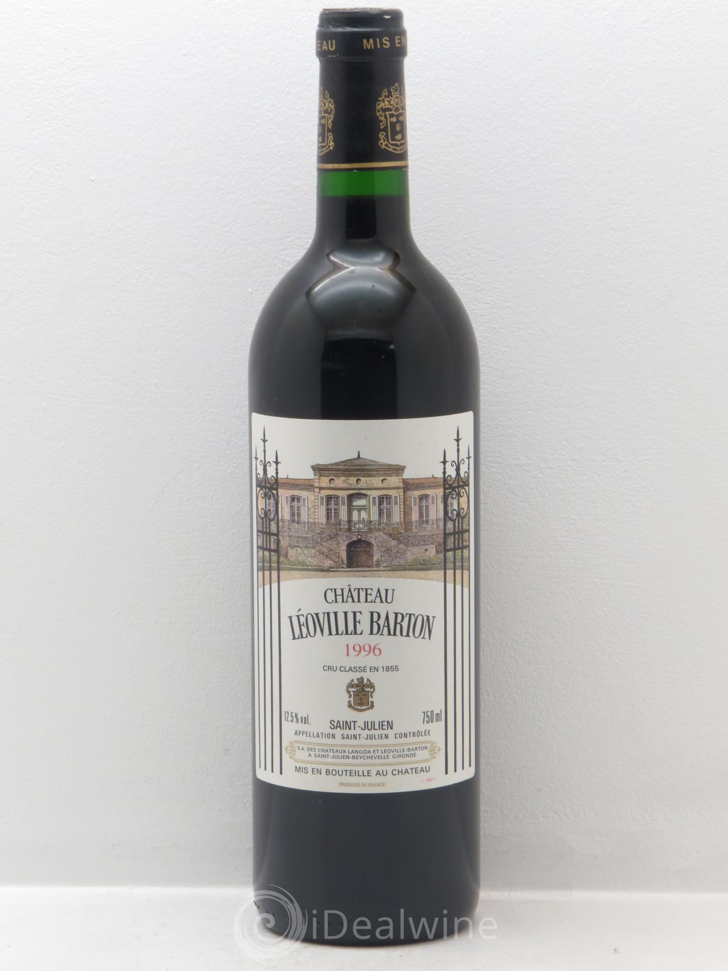 Château Léoville Barton 2ème Grand Cru Classé 1996 - Lot de 6 bouteilles - 0