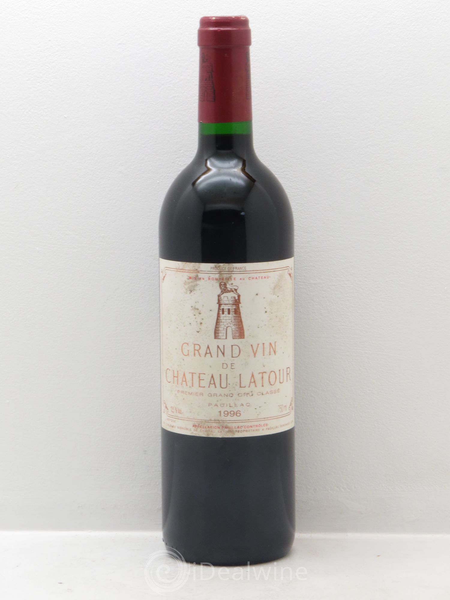 Château Latour 1er Grand Cru Classé 1996 - Lot de 1 bouteille - 0