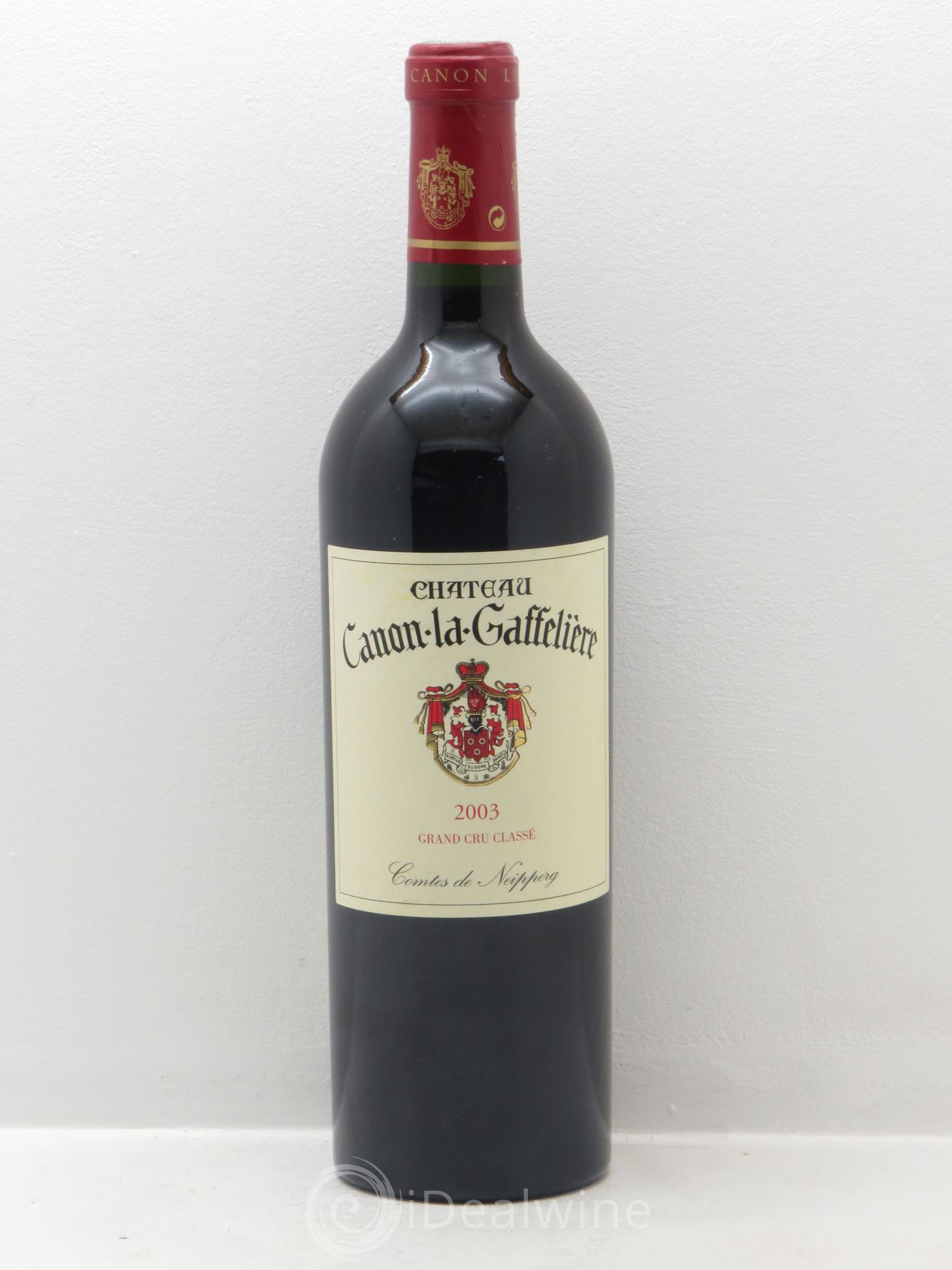 Château Canon la Gaffelière 1er Grand Cru Classé B 2003 - Lot de 6 bouteilles - 0