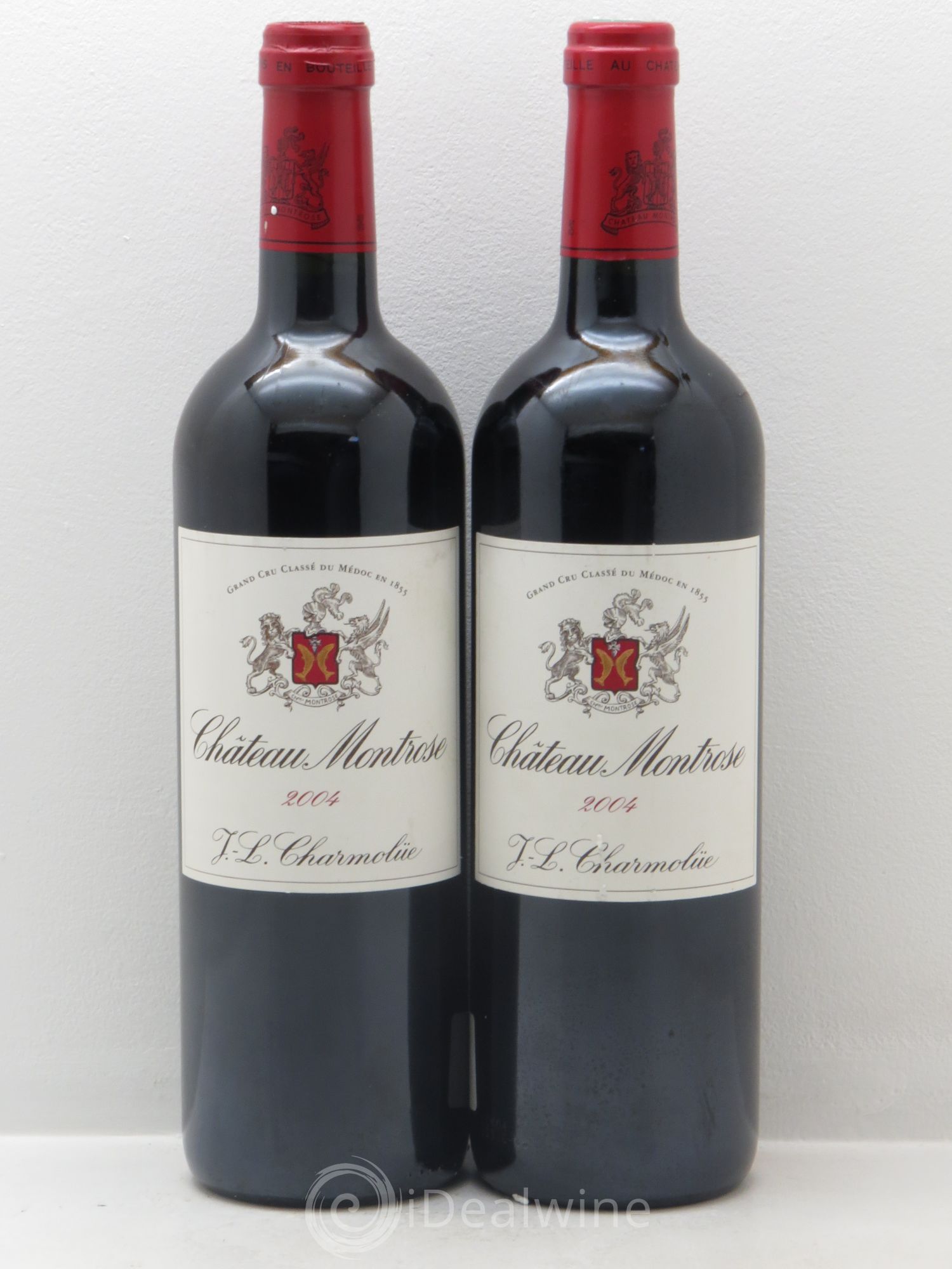 Château Montrose 2ème Grand Cru Classé 2004 - Lot de 2 bouteilles - 0