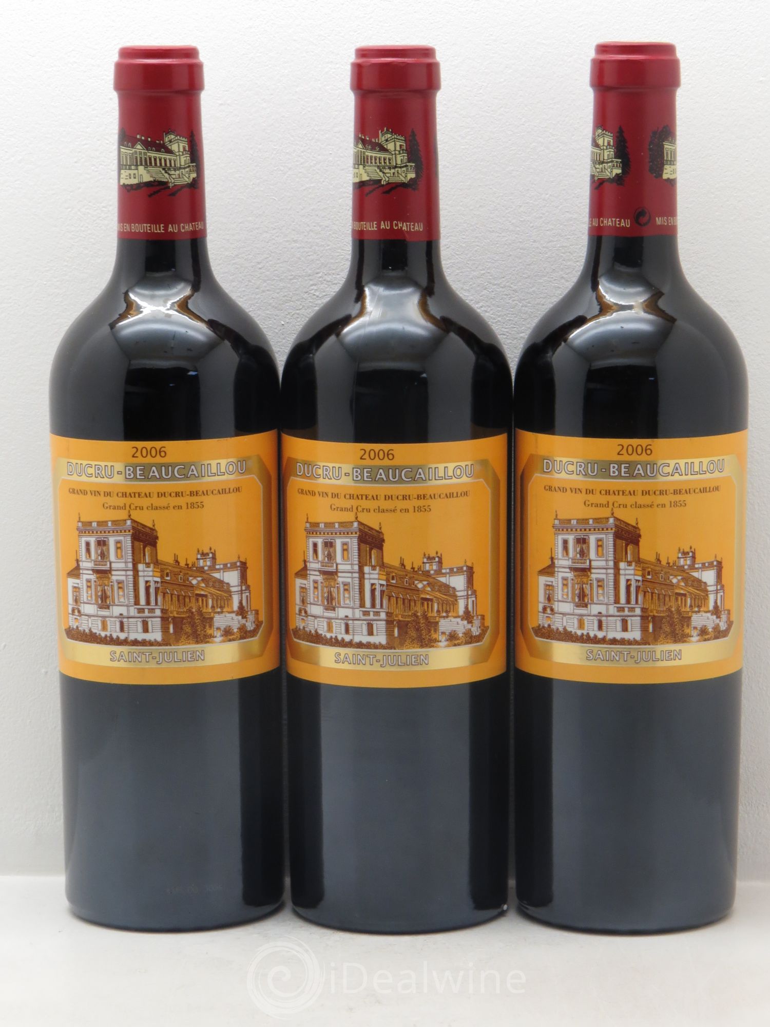 Château Ducru Beaucaillou 2ème Grand Cru Classé 2006 - Lot de 3 bouteilles - 0