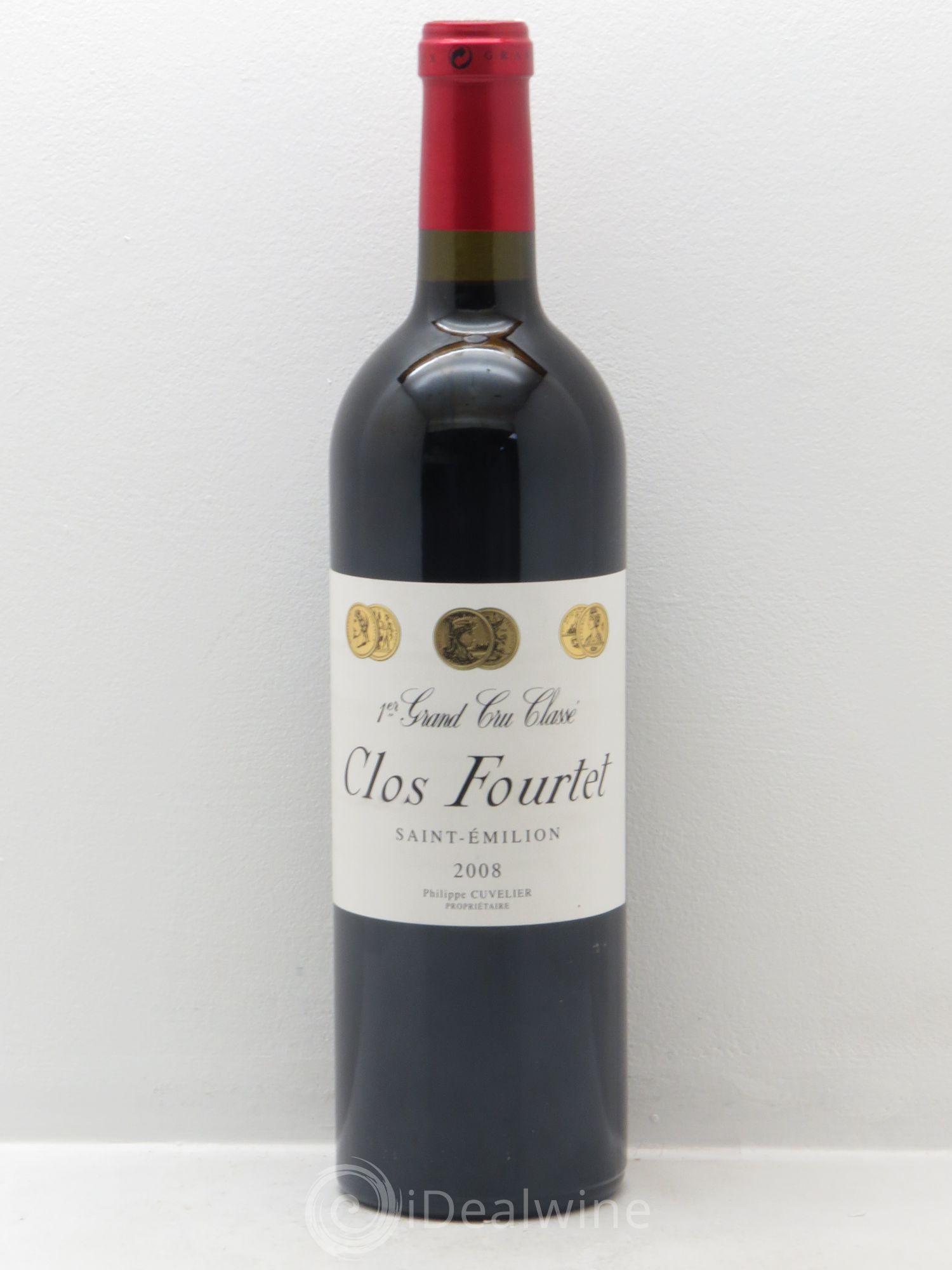 Clos Fourtet 1er Grand Cru Classé B 2008 - Lot de 6 bouteilles - 0
