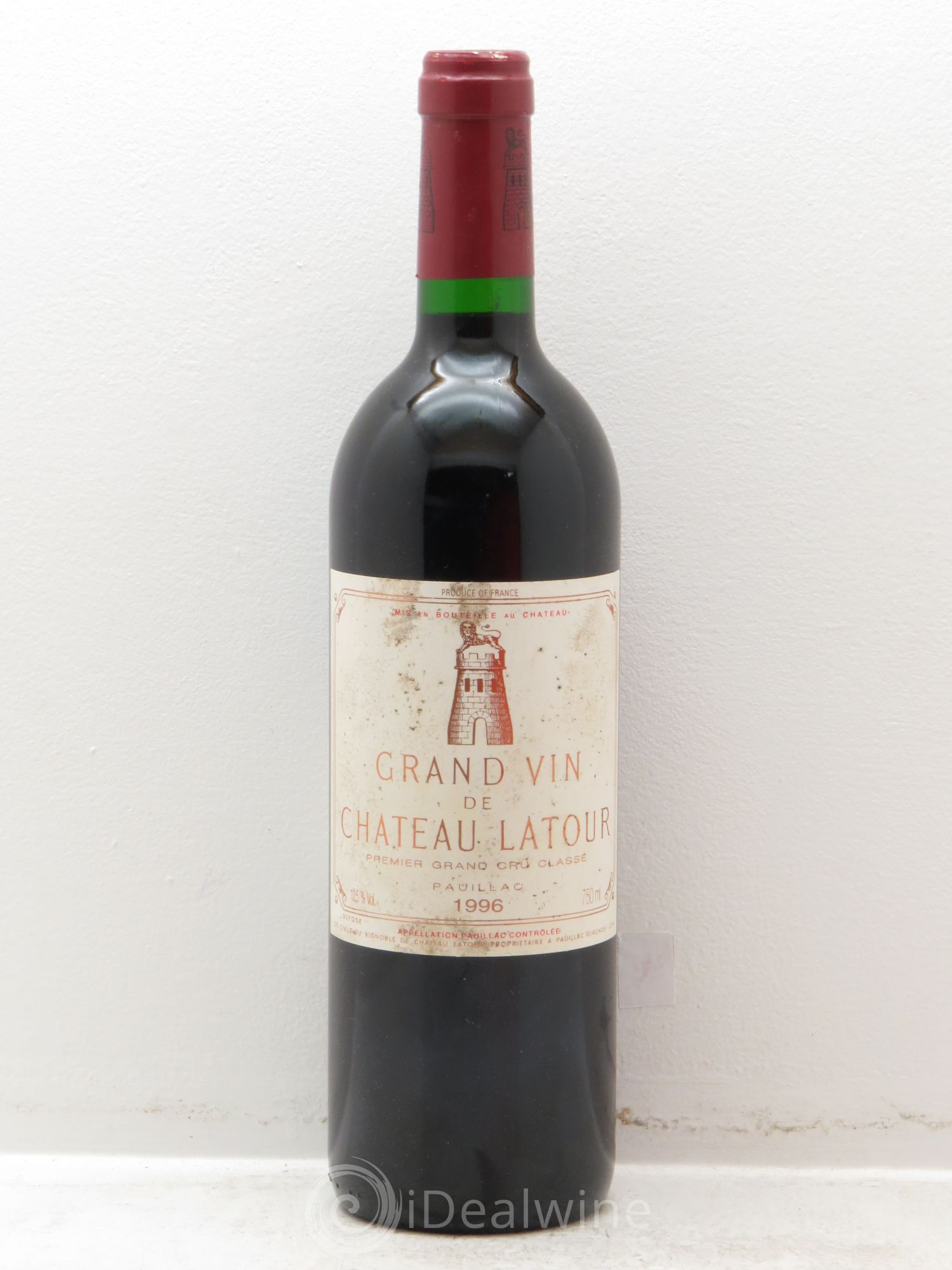 Château Latour 1er Grand Cru Classé 1996 - Lot de 1 bouteille - 0