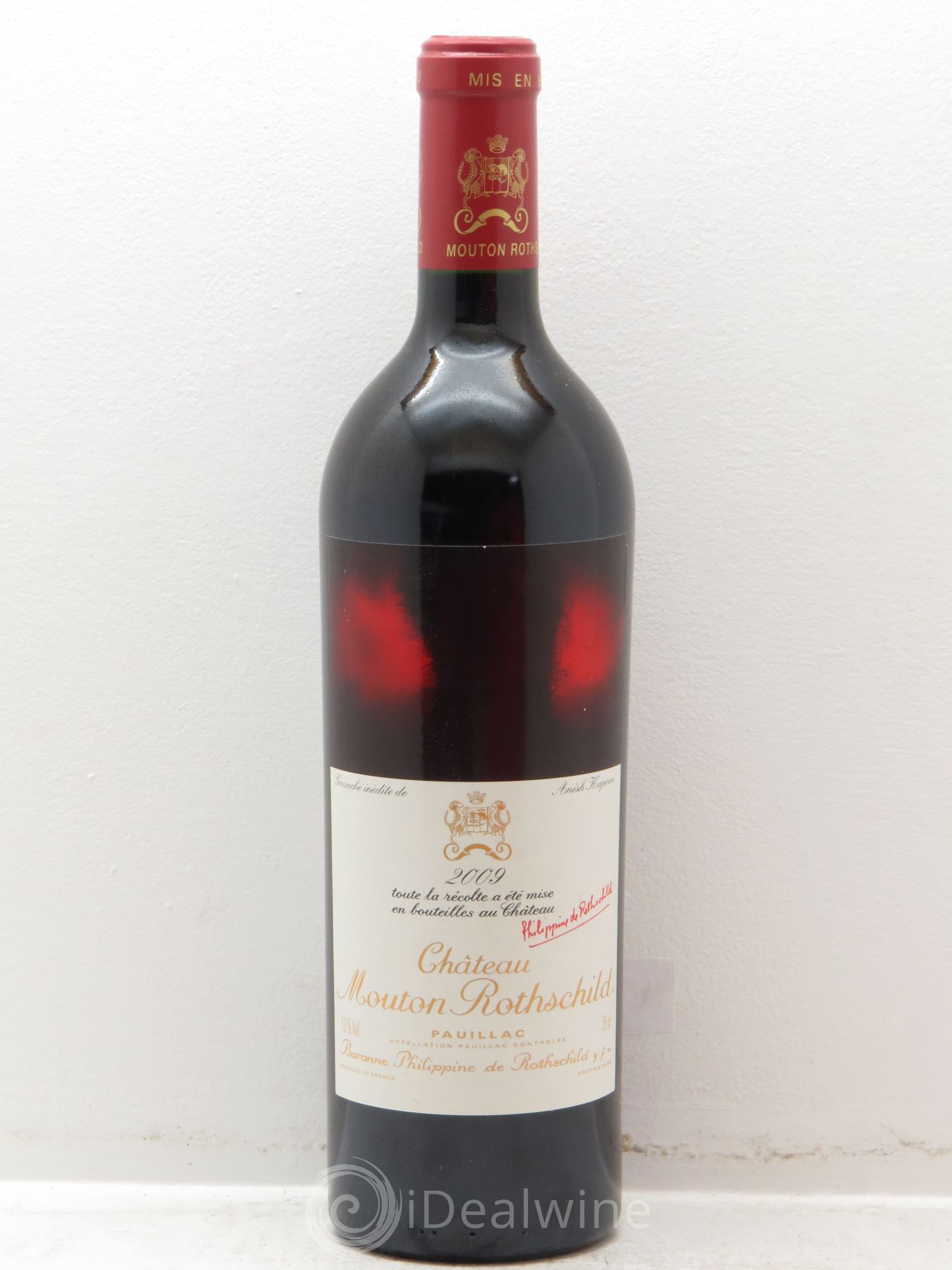 Château Mouton Rothschild 1er Grand Cru Classé 2009 - Lot de 1 bouteille - 0