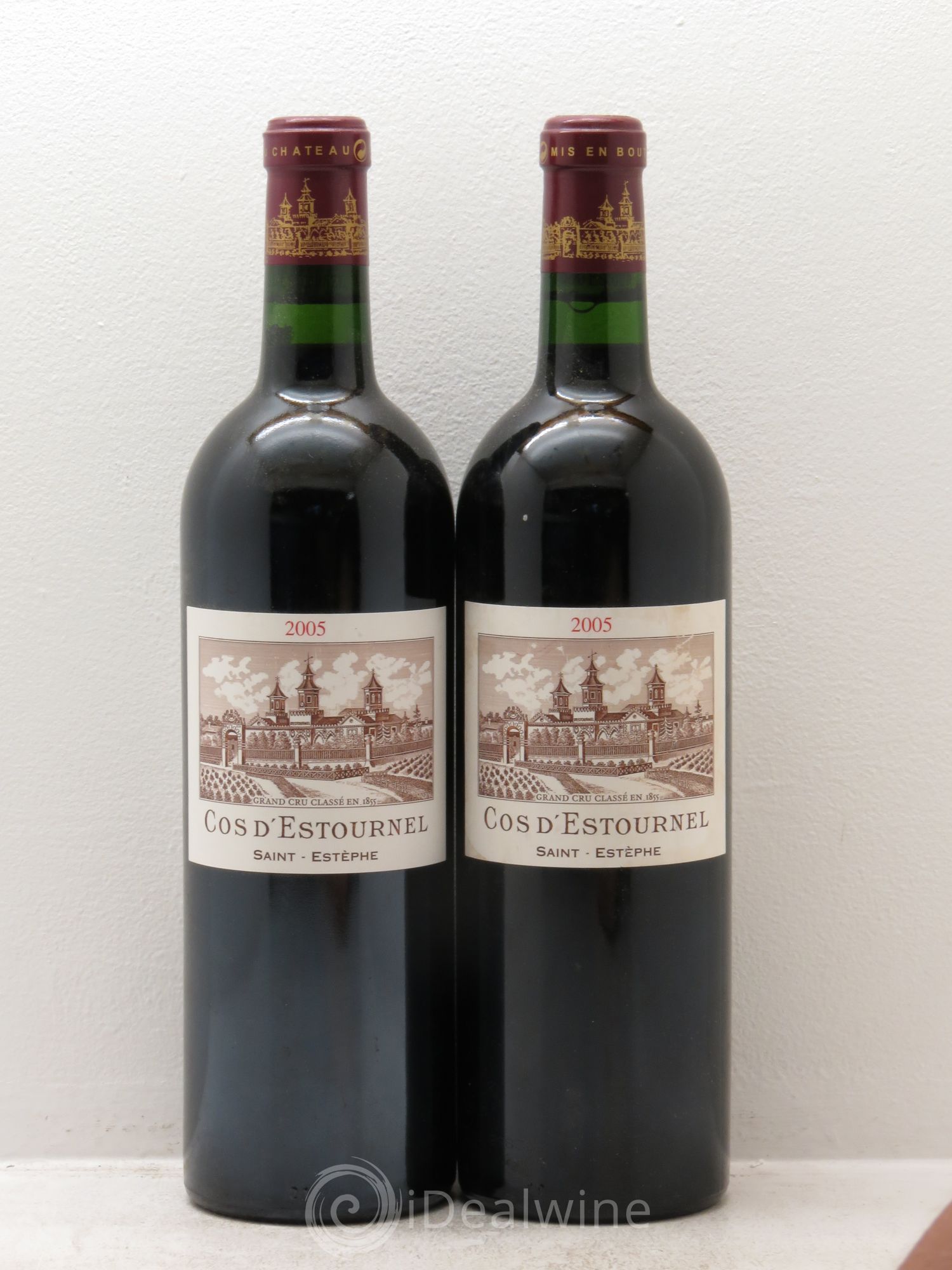 Cos d'Estournel 2ème Grand Cru Classé 2005 - Lot de 2 bouteilles - 0