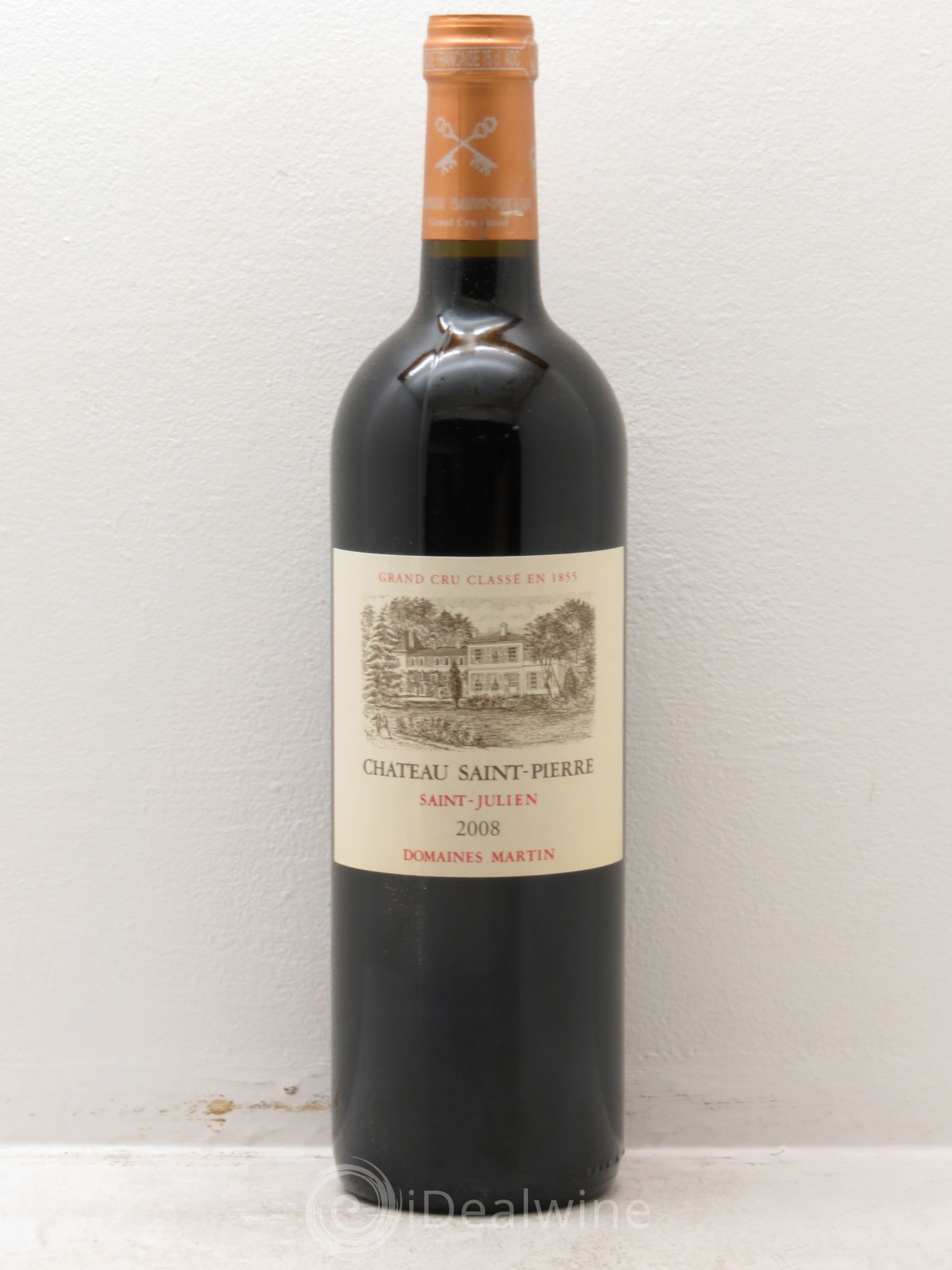 Château Saint-Pierre 4ème Grand Cru Classé 2008 - Lot de 12 bouteilles - 0