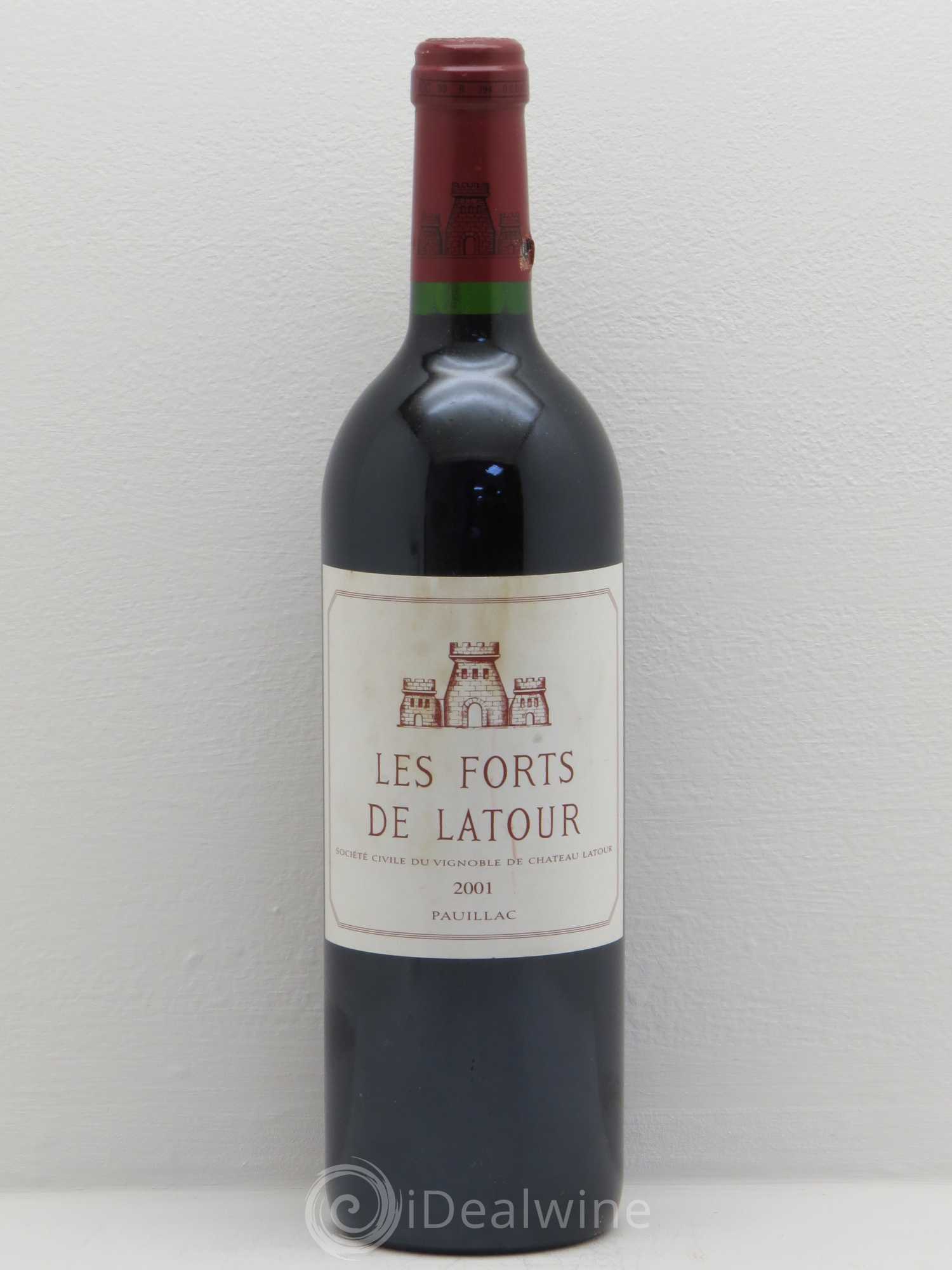 Les Forts de Latour Second Vin 2001 - Lot de 1 bouteille - 0