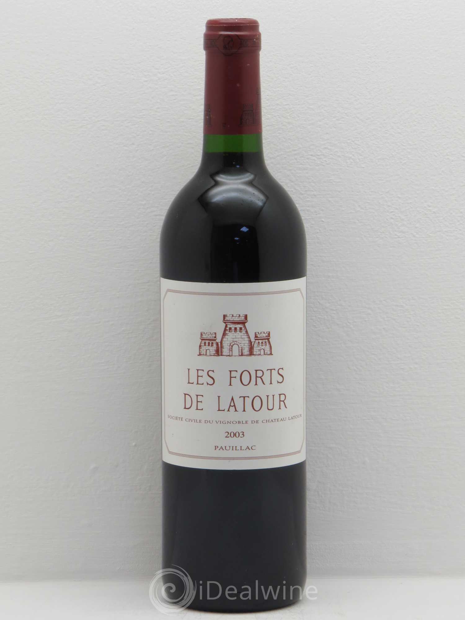 Les Forts de Latour Second Vin 2003 - Lot de 1 bouteille - 0