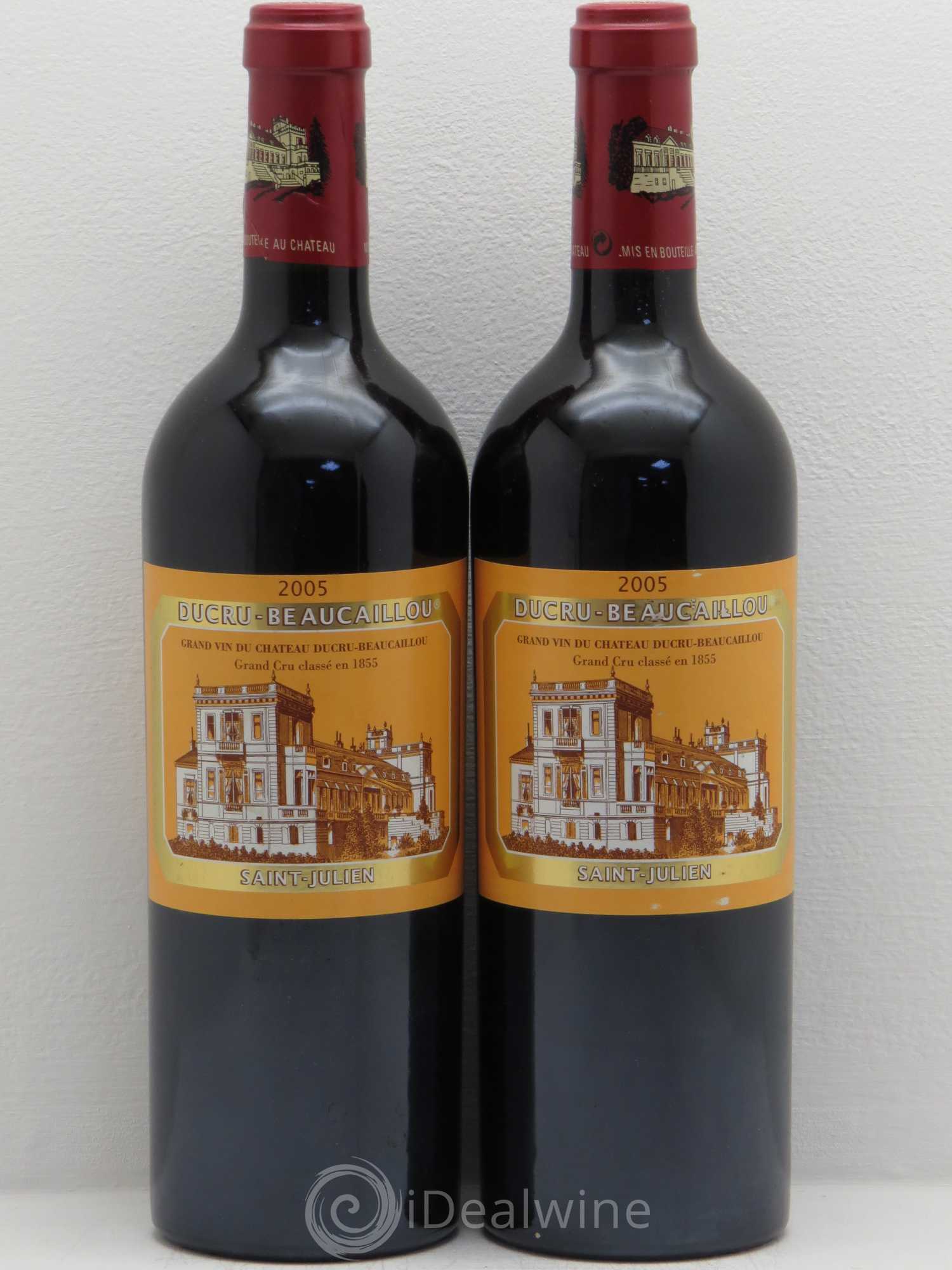 Château Ducru Beaucaillou 2ème Grand Cru Classé 2005 - Lot de 2 bouteilles - 0