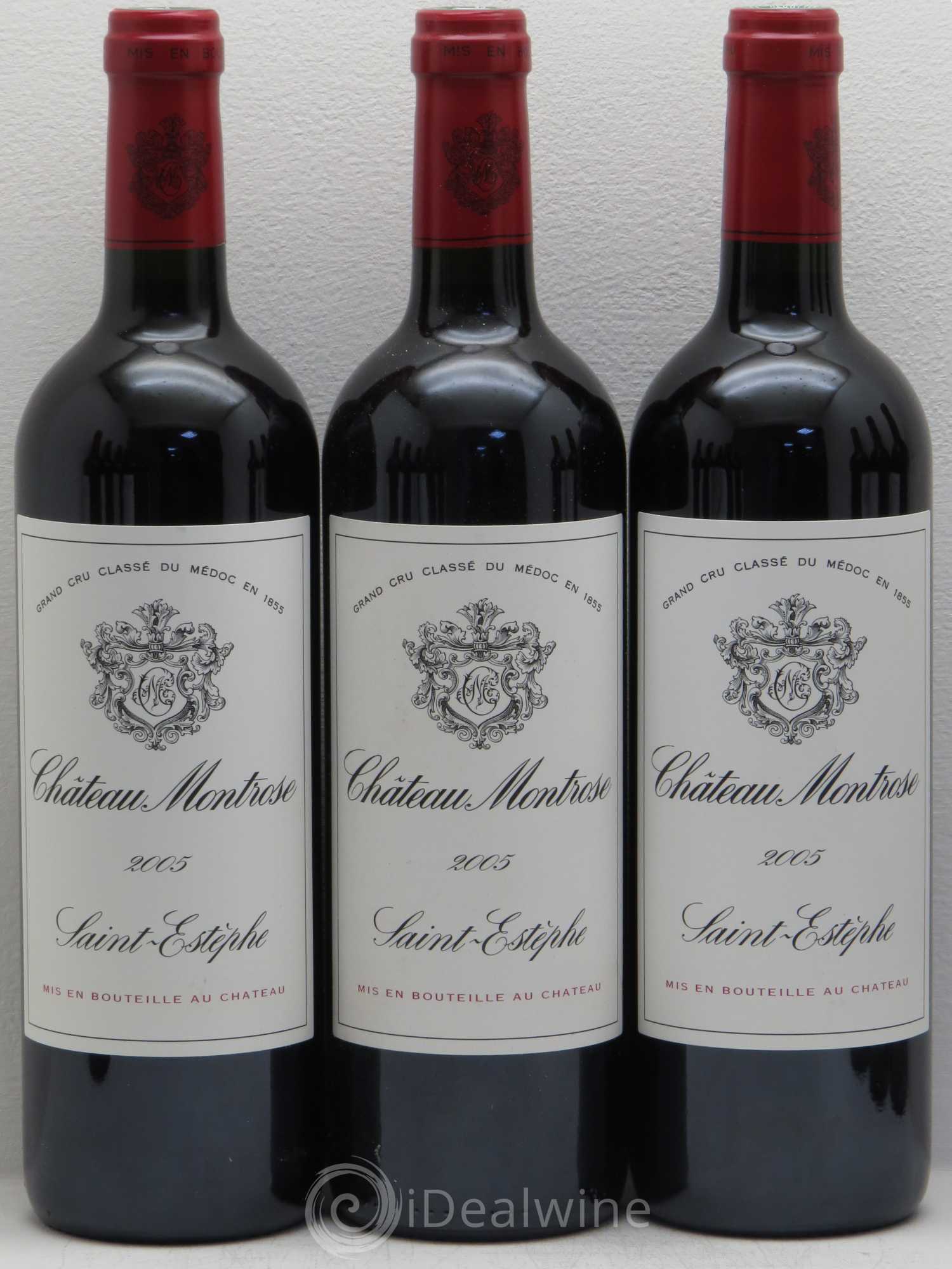 Château Montrose 2ème Grand Cru Classé 2005 - Lot de 12 bouteilles - 1