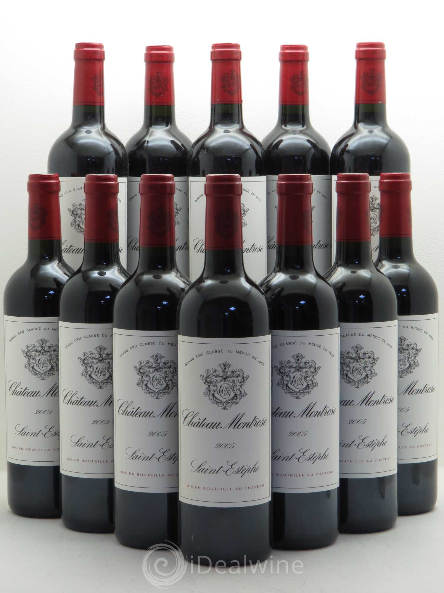 Château Montrose 2ème Grand Cru Classé 2005 - Lot de 12 bouteilles - 0