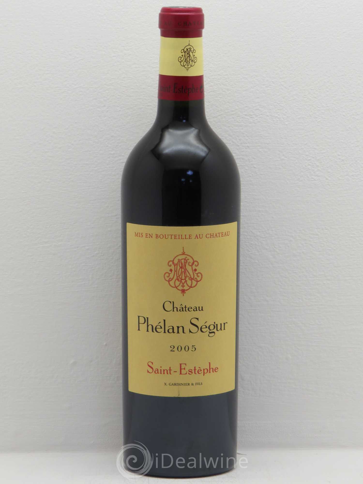Château Phélan Ségur 2005 - Lot de 1 bouteille - 0