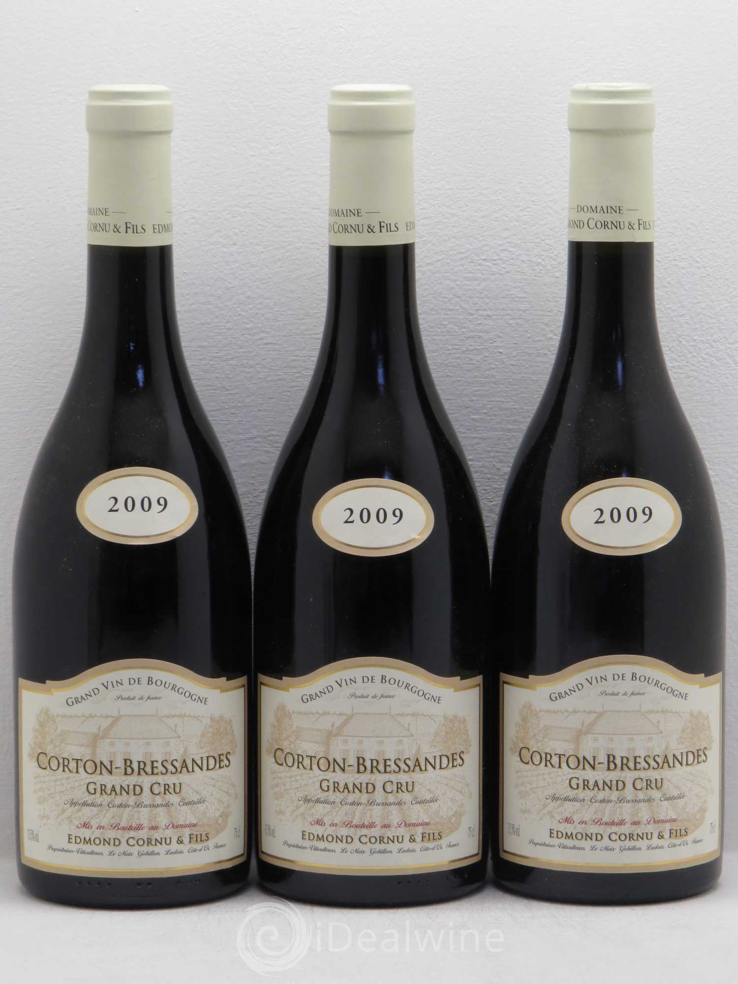 Corton Grand Cru Cornu 2009 - Lot de 3 bouteilles - 0