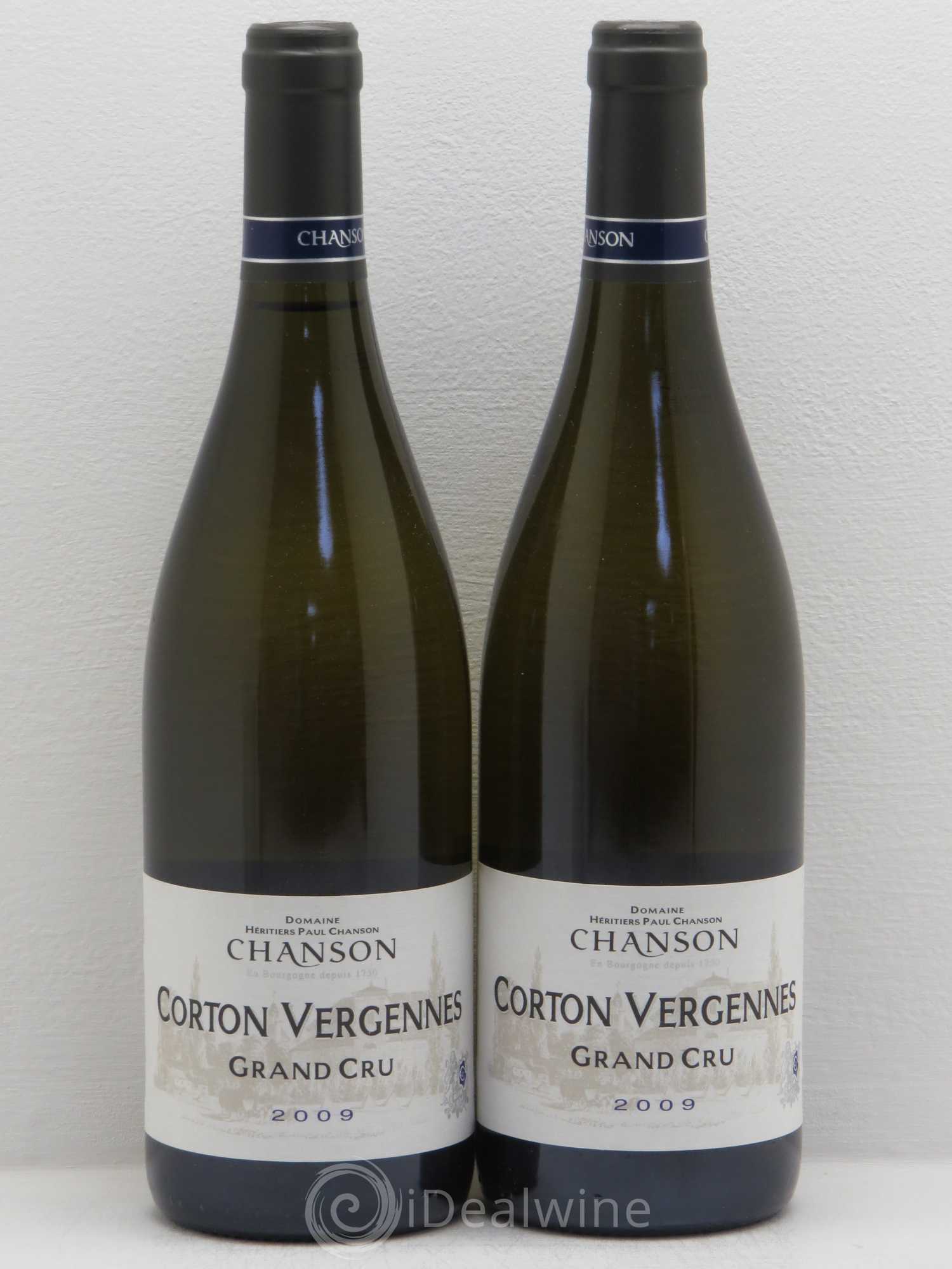 Corton Grand Cru Vergennes Chanson 2009 - Posten von 2 Flaschen - 0