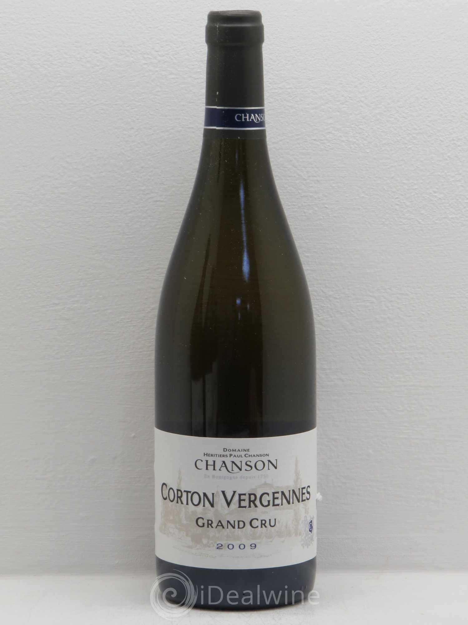 Corton Grand Cru Vergennes Chanson 2009 - Posten von 6 Flaschen - 0